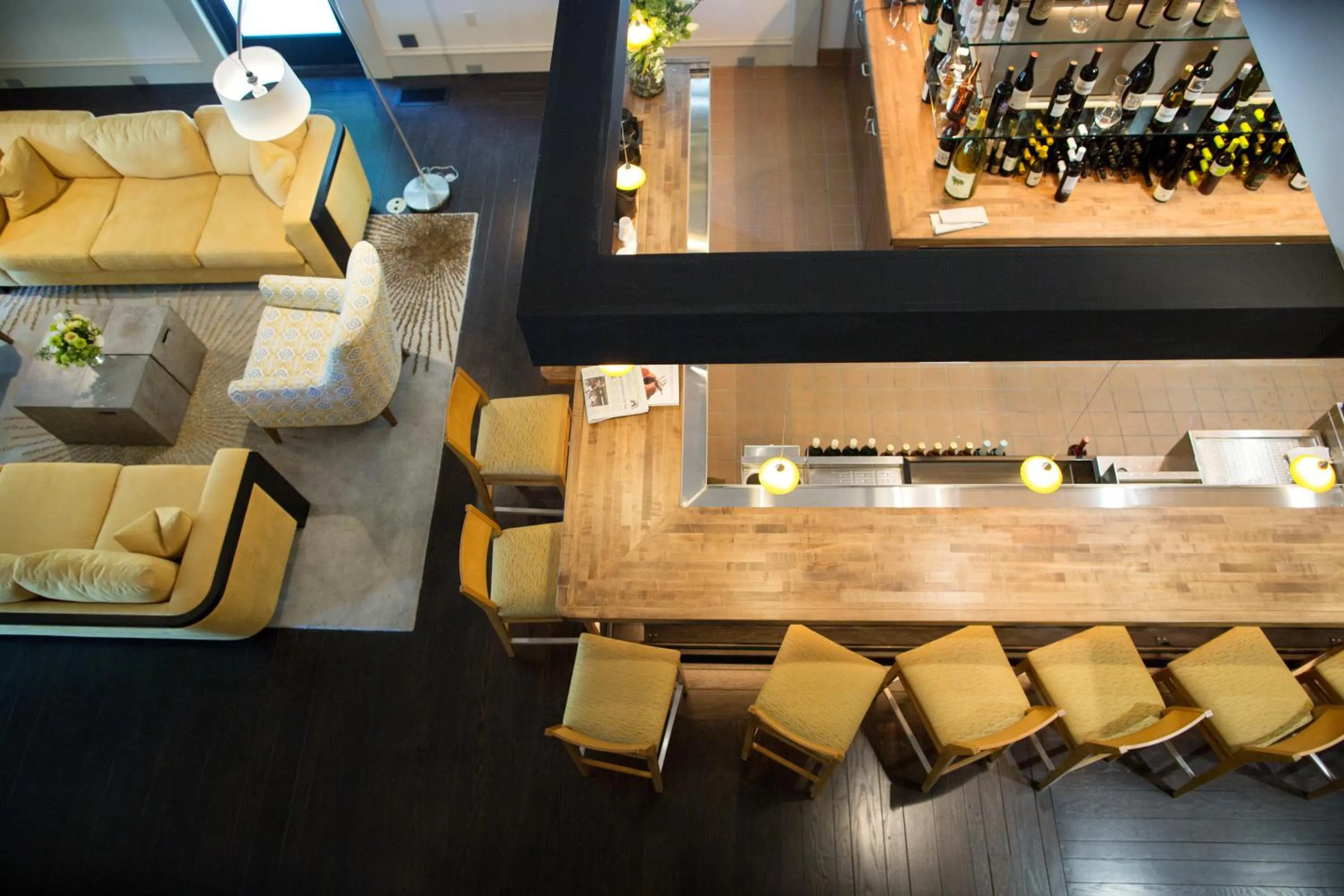 Lounge or bar in Harvest Inn