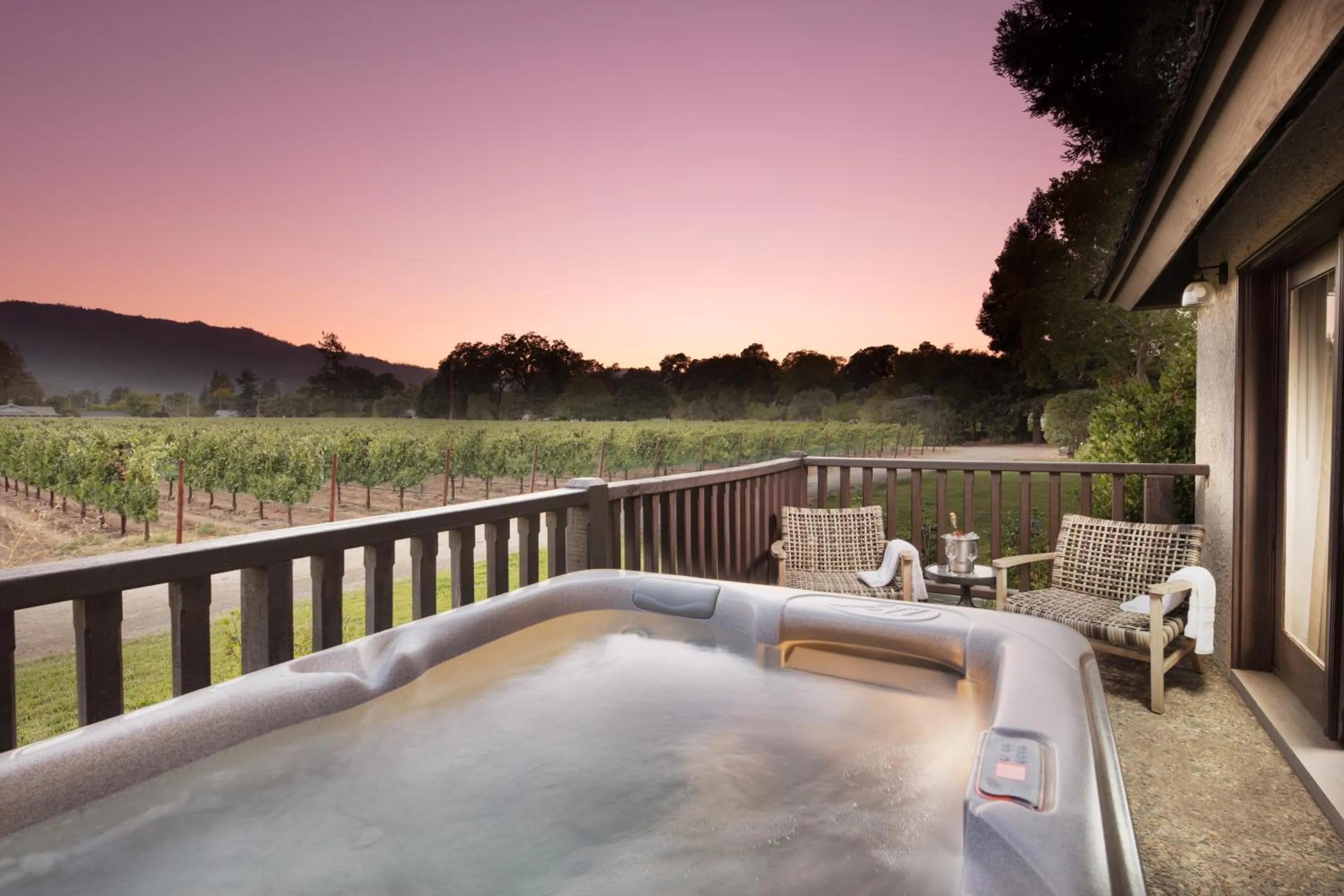 Balcony/Terrace in Harvest Inn