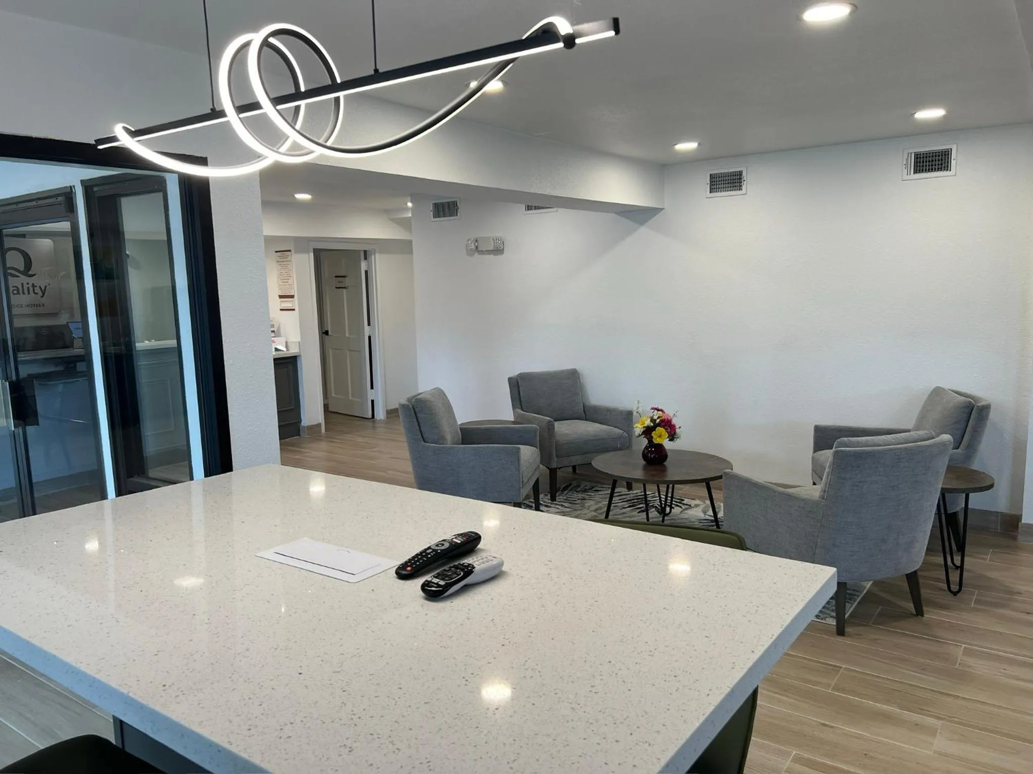 Lobby or reception in Quality Inn