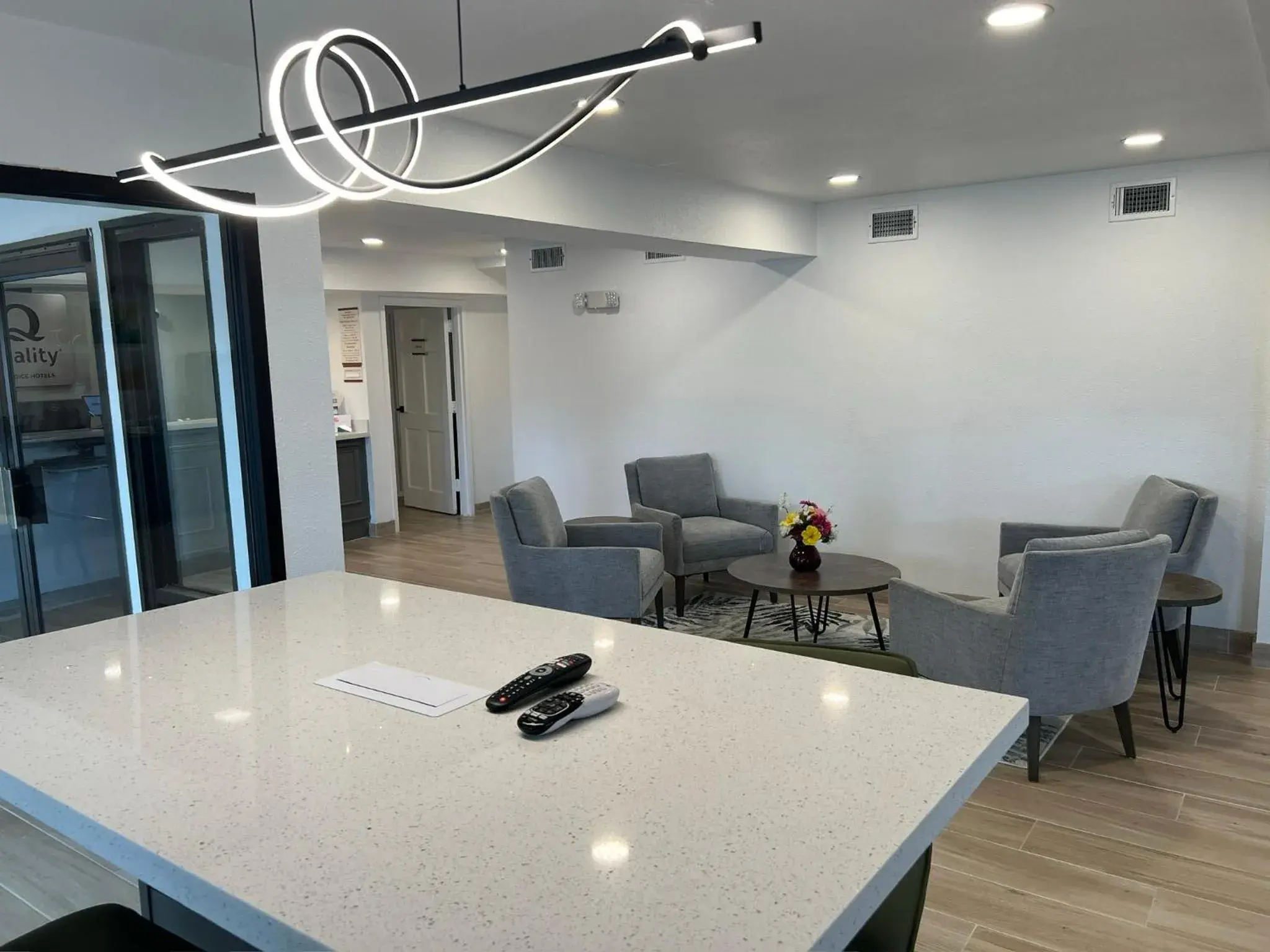 Lobby or reception in Quality Inn Lobby or reception in Quality Inn