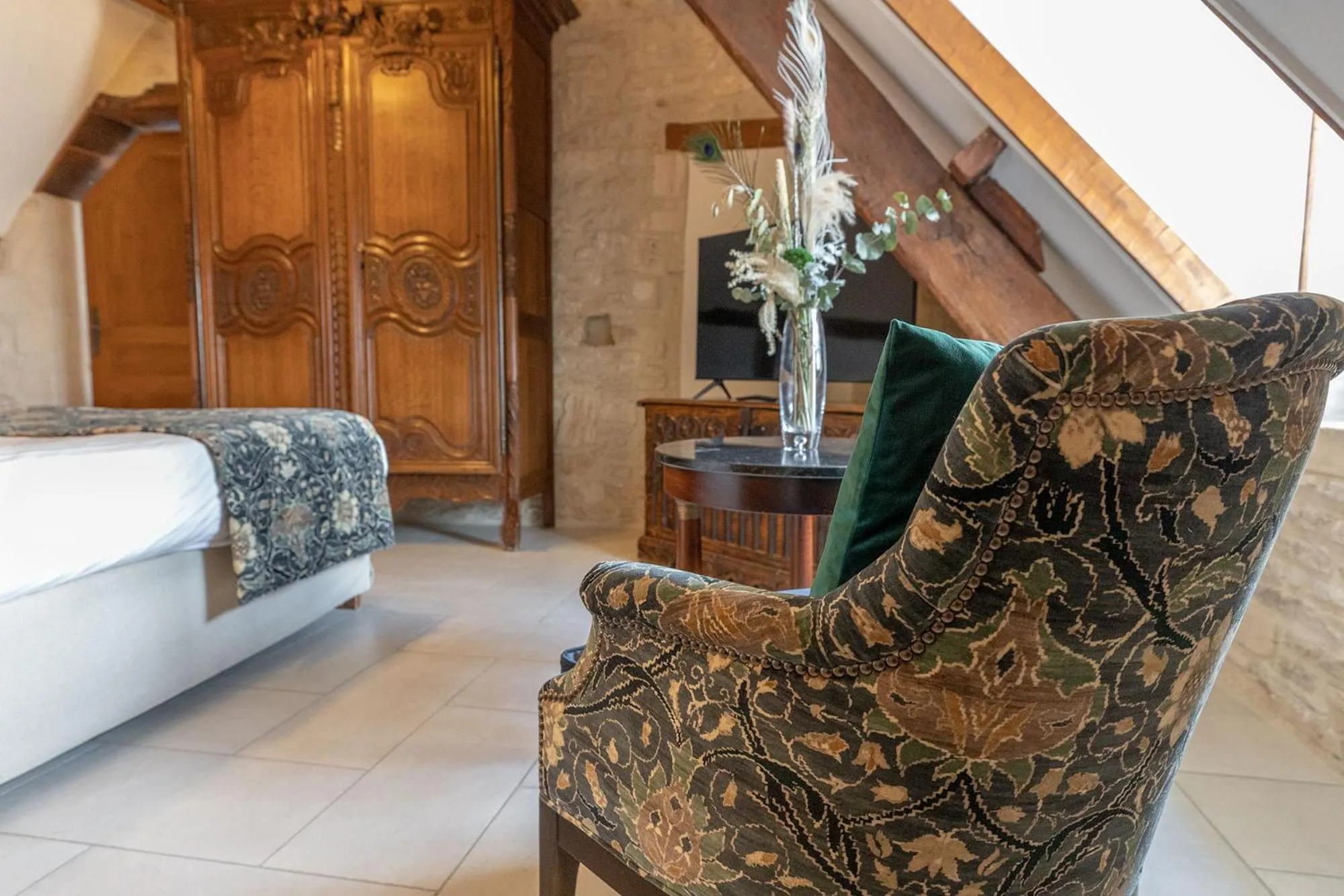 Bed in Ferme de la Rançonnière - Hôtel & Restaurant