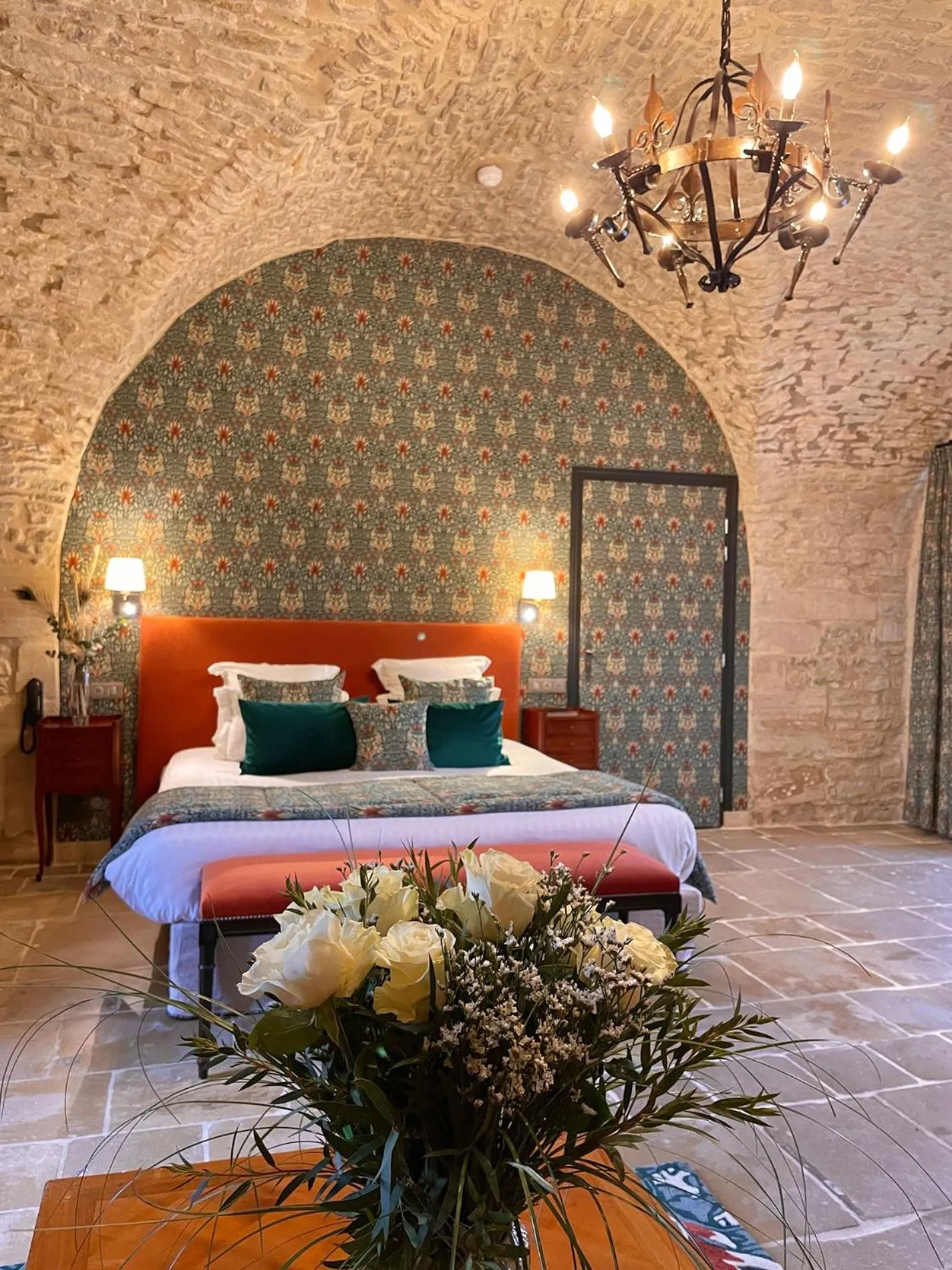 Bed in Ferme de la Rançonnière - Hôtel & Restaurant