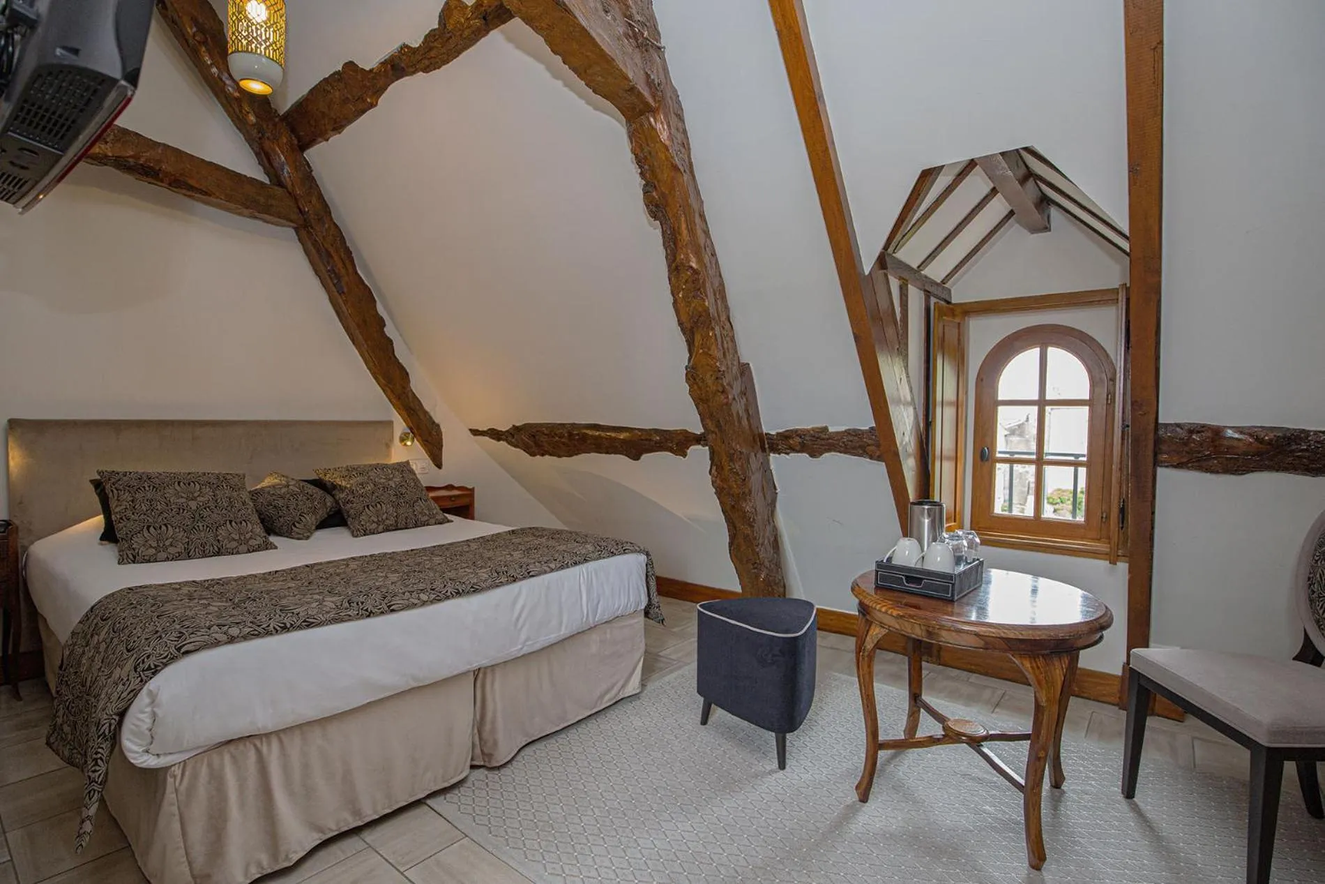 Bed in Ferme de la Rançonnière - Hôtel & Restaurant