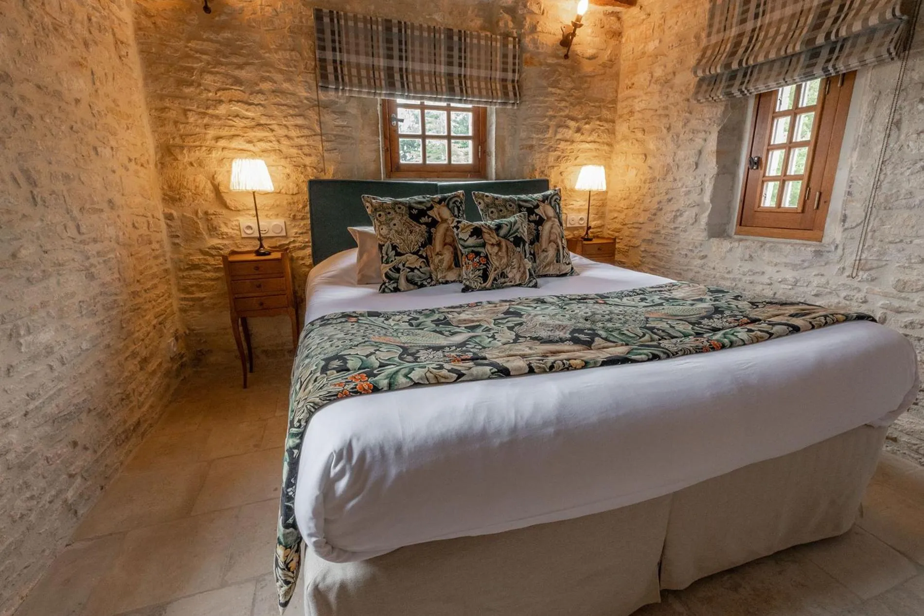 Bed in Ferme de la Rançonnière - Hôtel & Restaurant