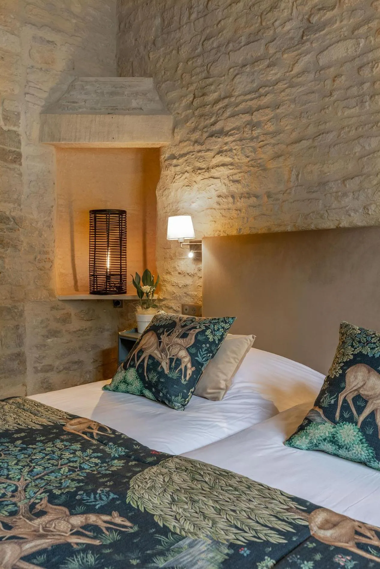 Bed in Ferme de la Rançonnière - Hôtel & Restaurant