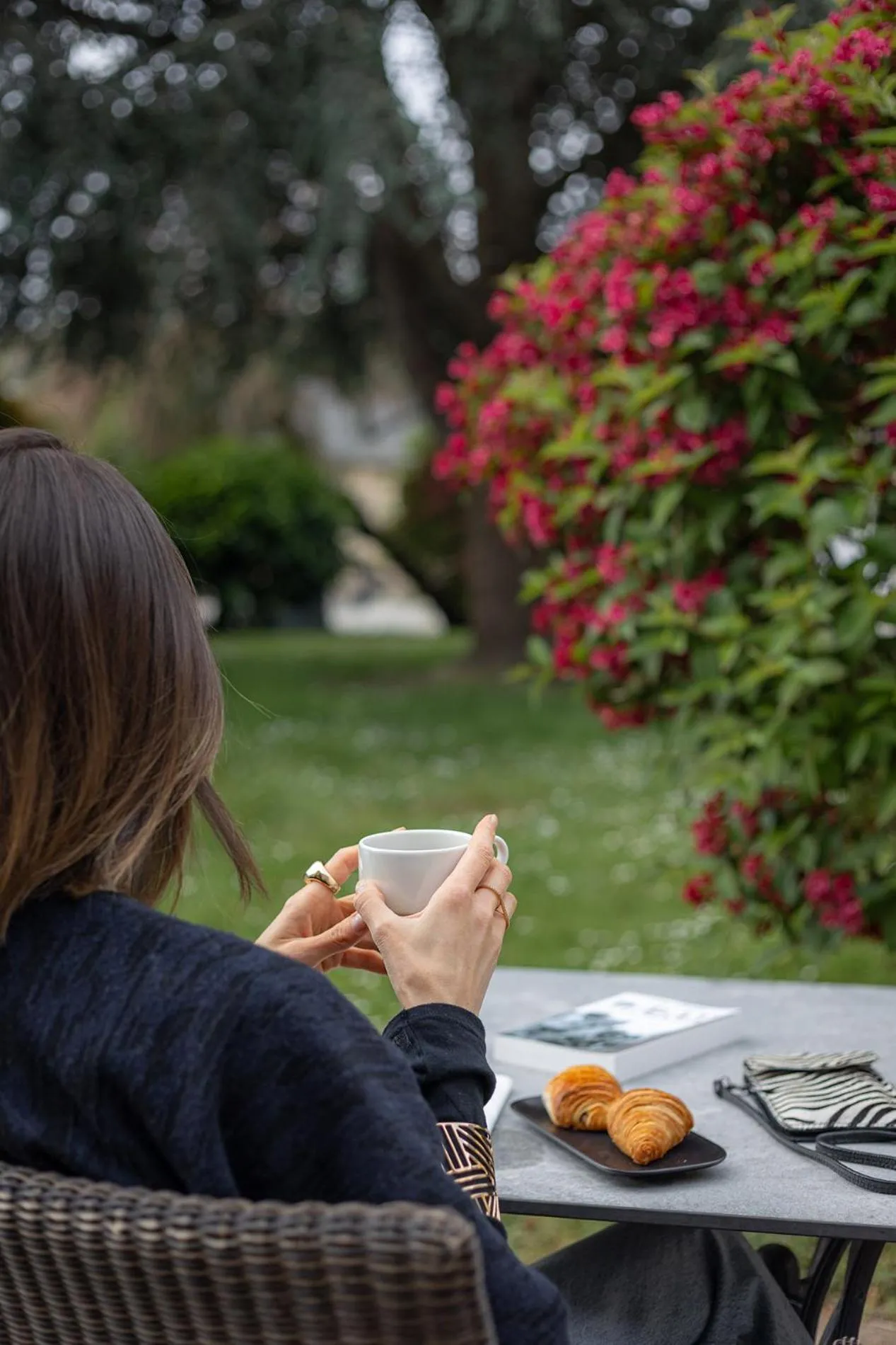 Patio in Ferme de la Rançonnière - Hôtel & Restaurant