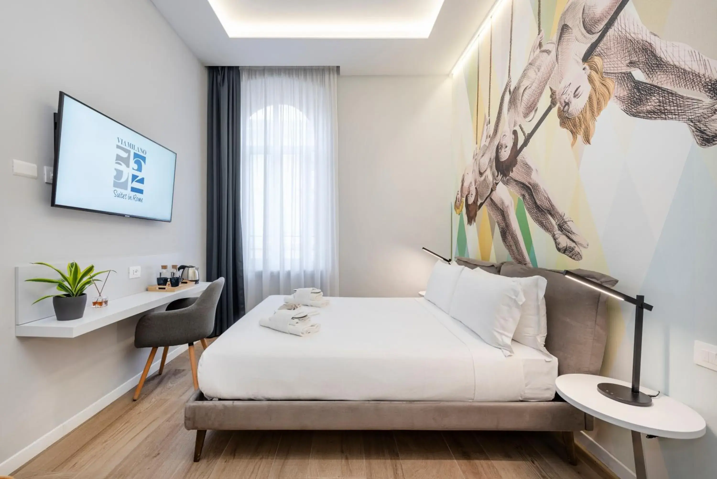 Queen Room in B-STAY Via Milano 52 Queen Room in B-STAY Via Milano 52