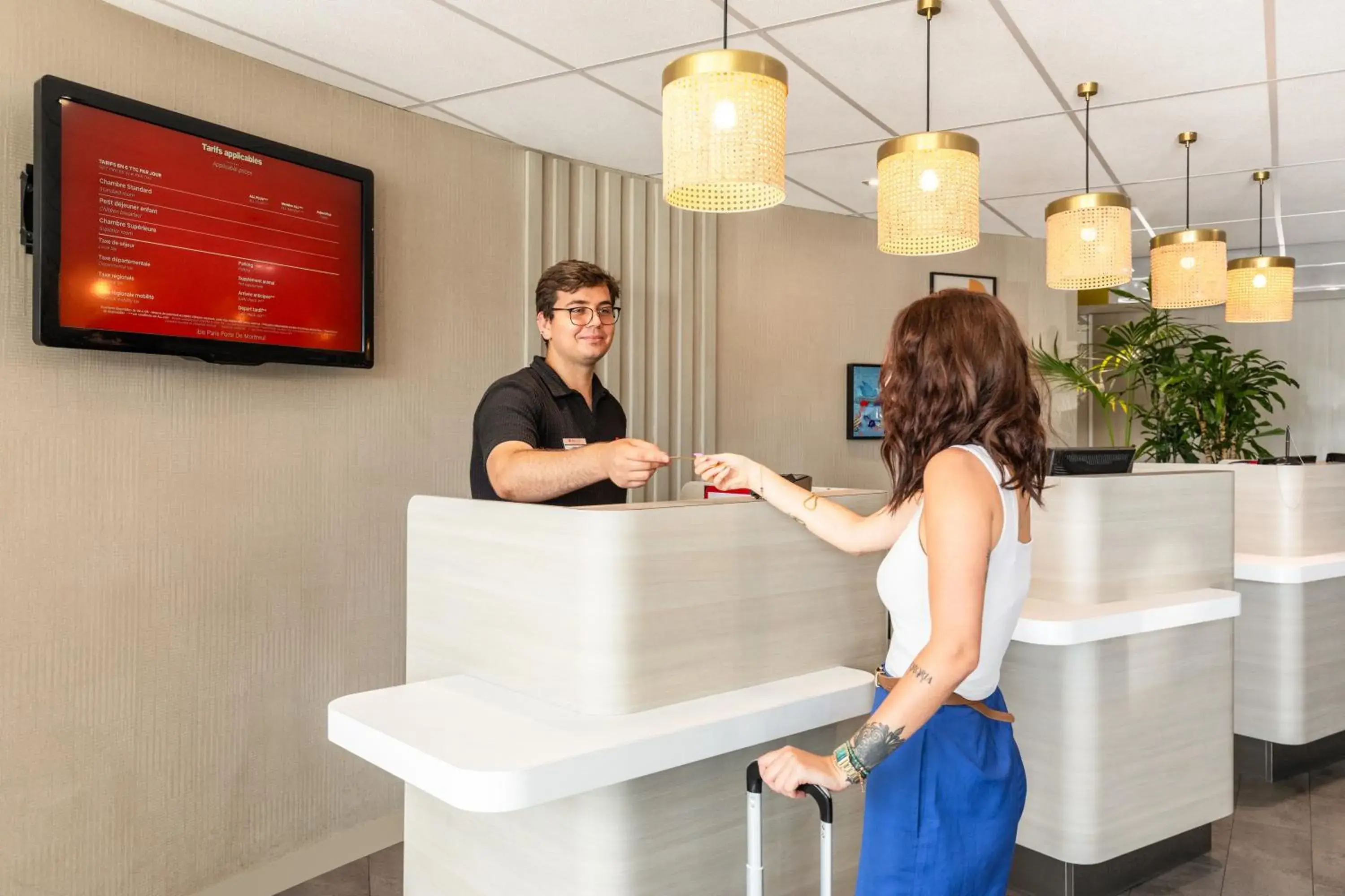 Lobby or reception in ibis Paris Porte de Montreuil Lobby or reception in ibis Paris Porte de Montreuil