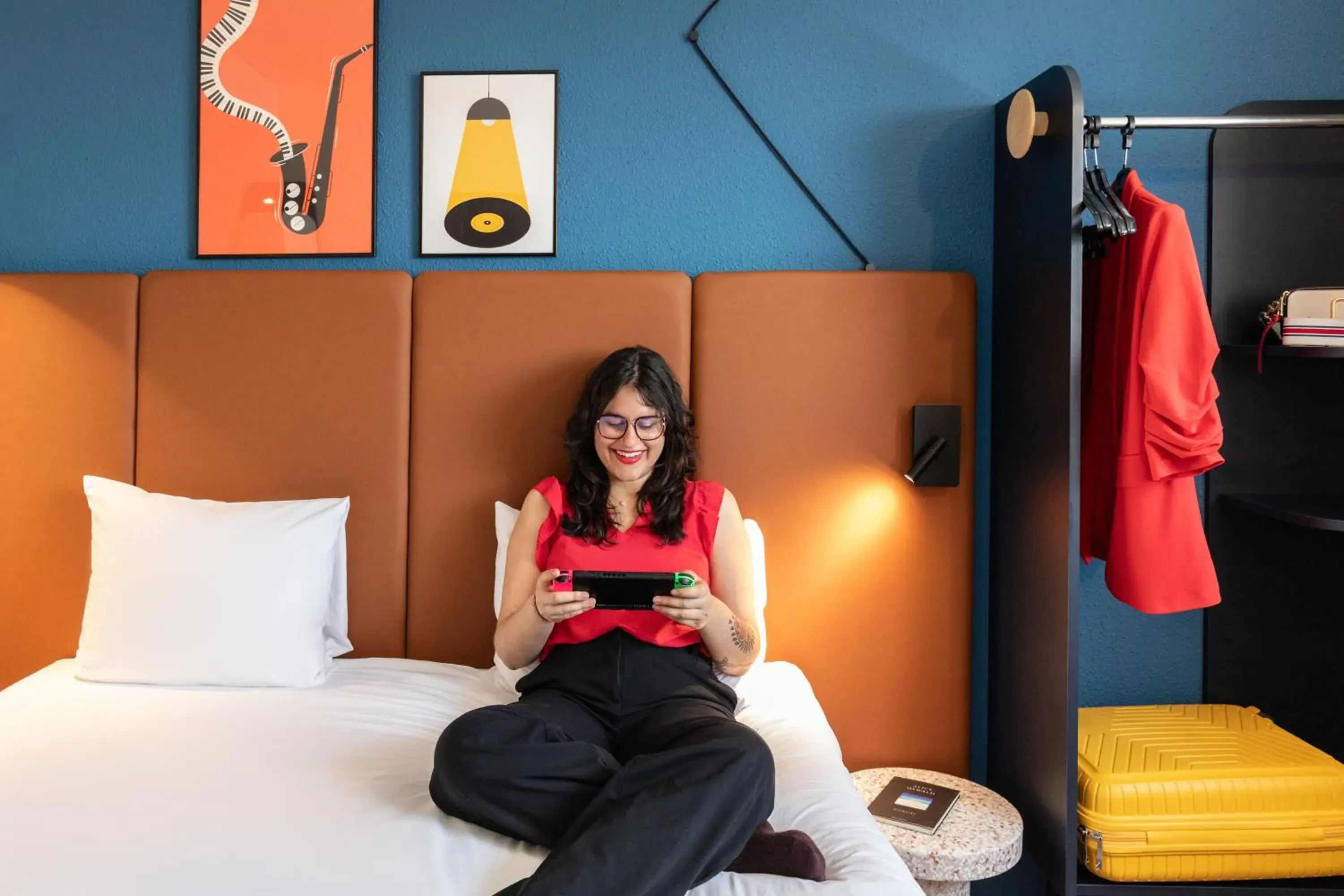 Bed in ibis Paris Porte de Montreuil Bed in ibis Paris Porte de Montreuil