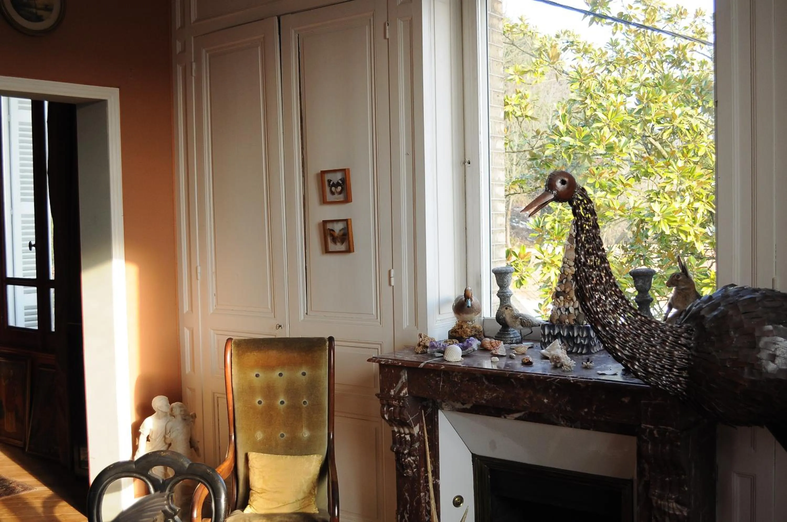 Decorative detail in La Liniere