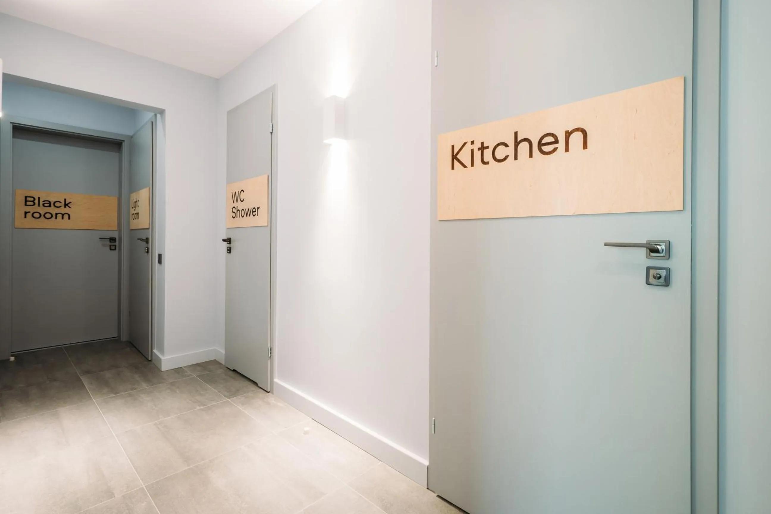 Communal kitchen in Yard Hostel & Coffee