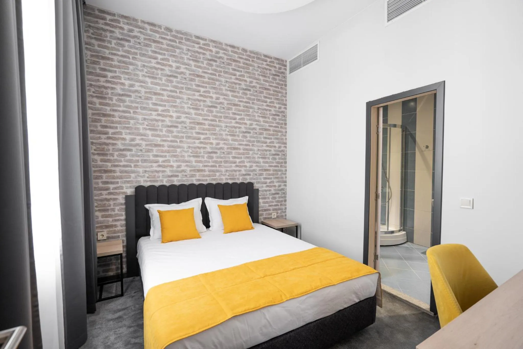 Bed in ADEO HOTEL Sport & SPA