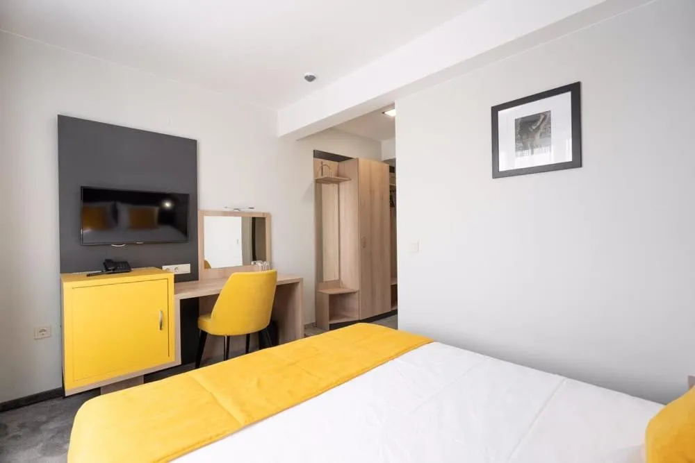 Bed in ADEO HOTEL Sport & SPA