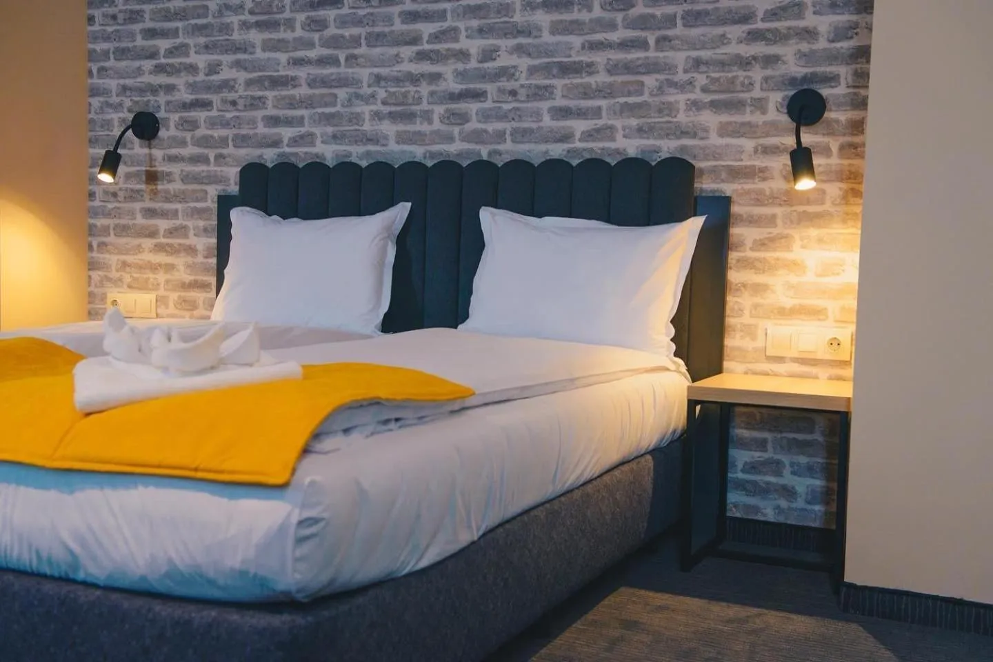 Bed in ADEO HOTEL Sport & SPA