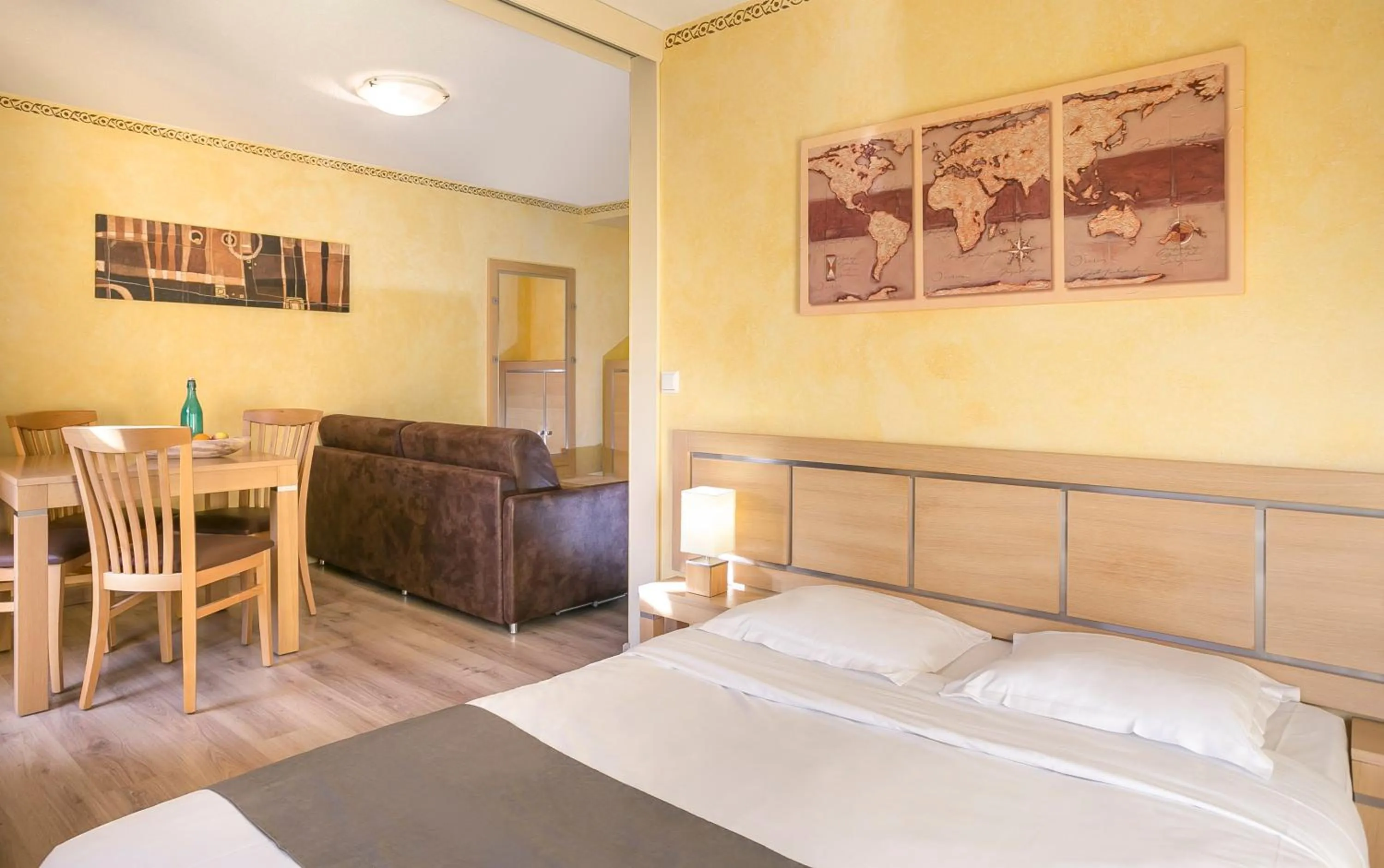 Bed in Résidence MMV Les terrasses d'Isola