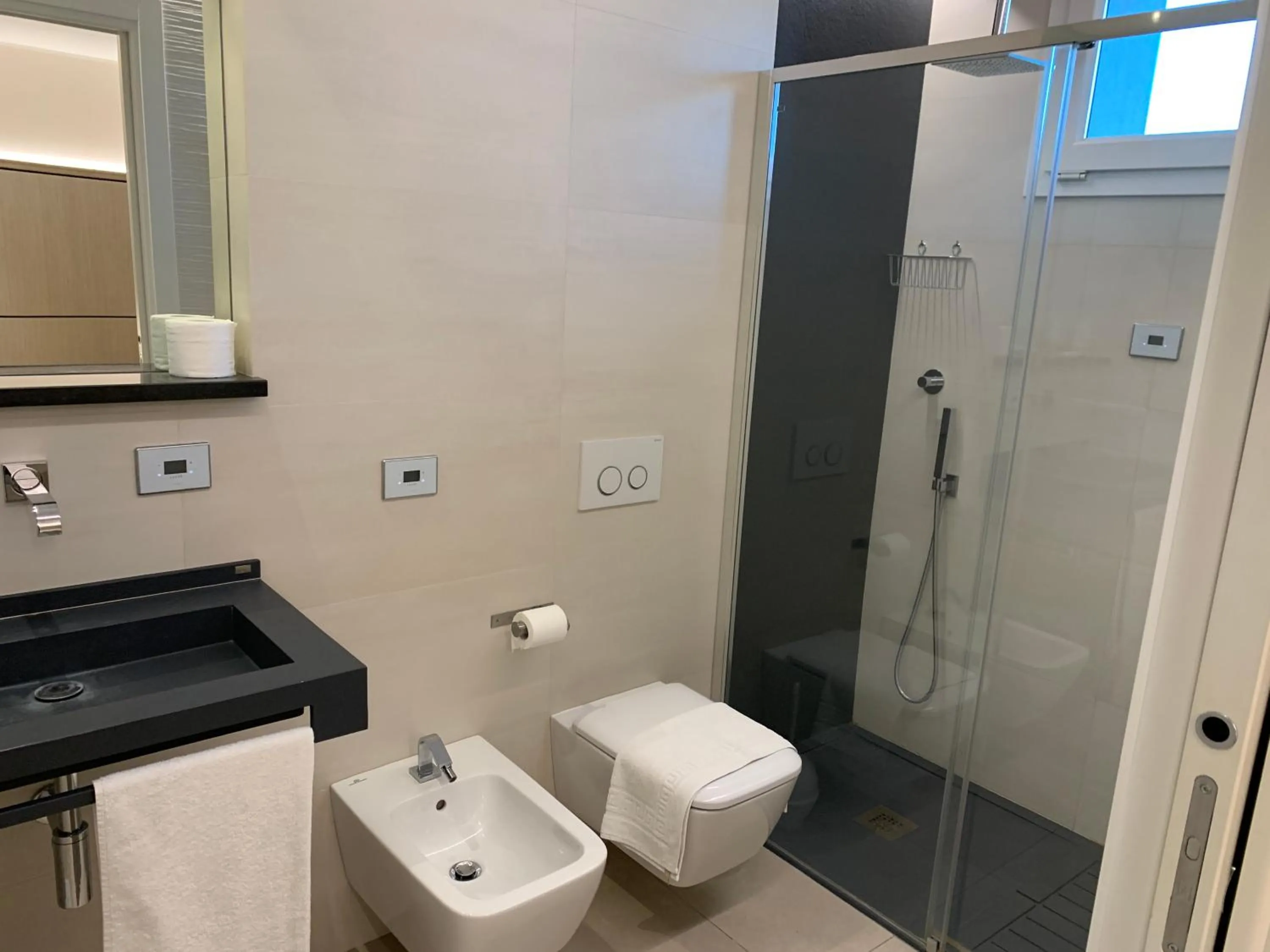 Bathroom in Le 3 Botti Locanda