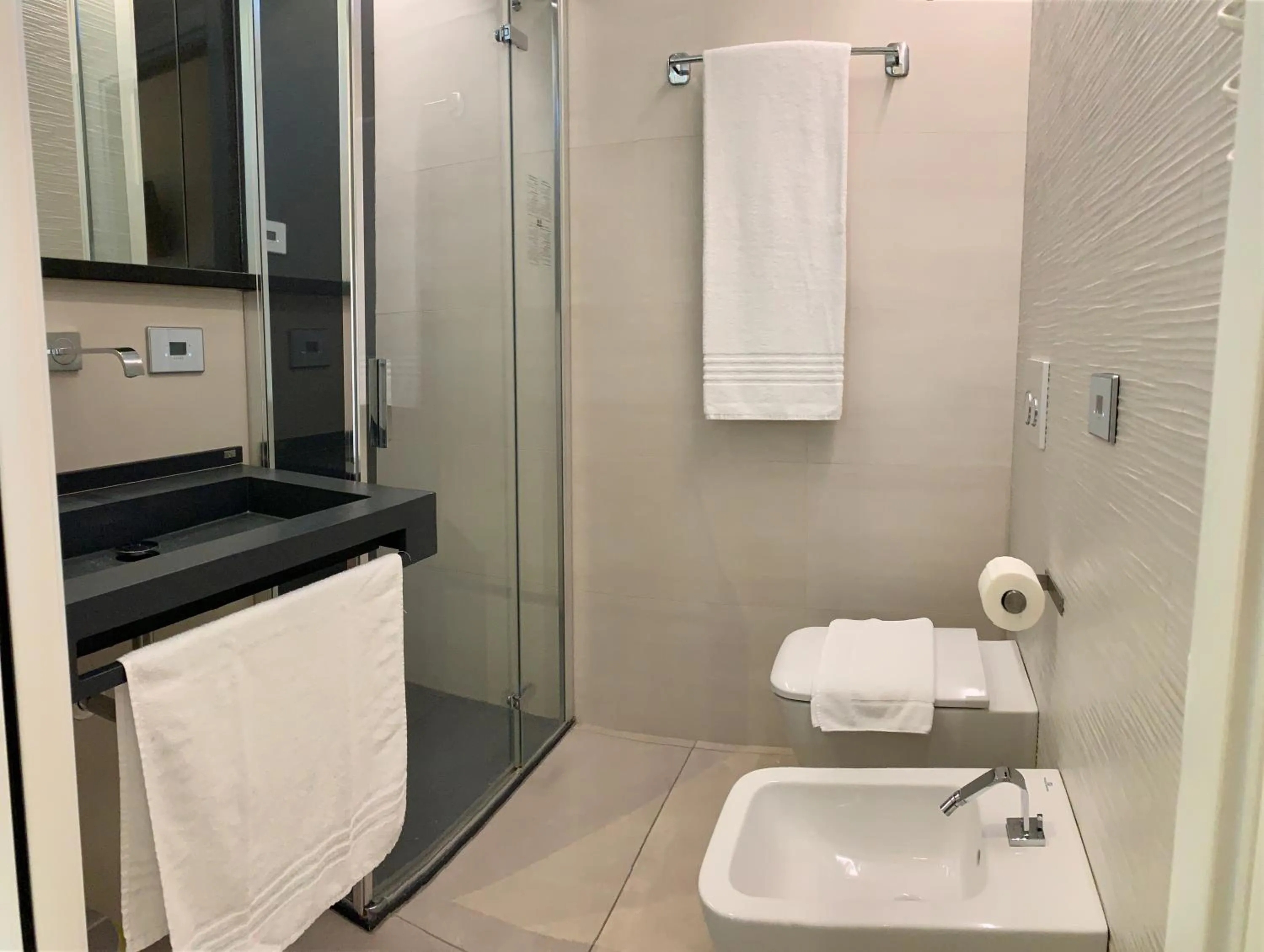 Bathroom in Le 3 Botti Locanda