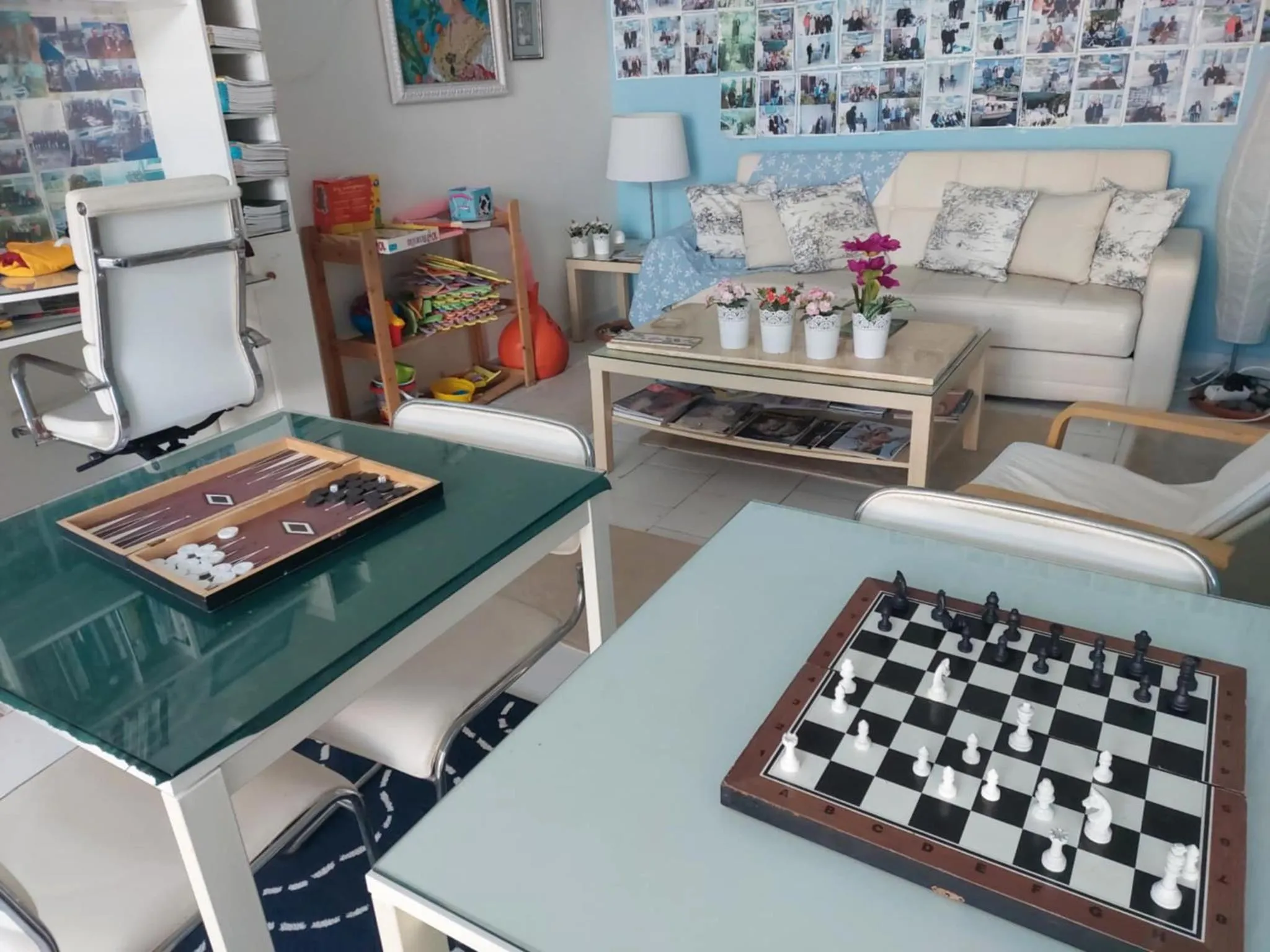 Game Room in Seafront Studios and Apartments