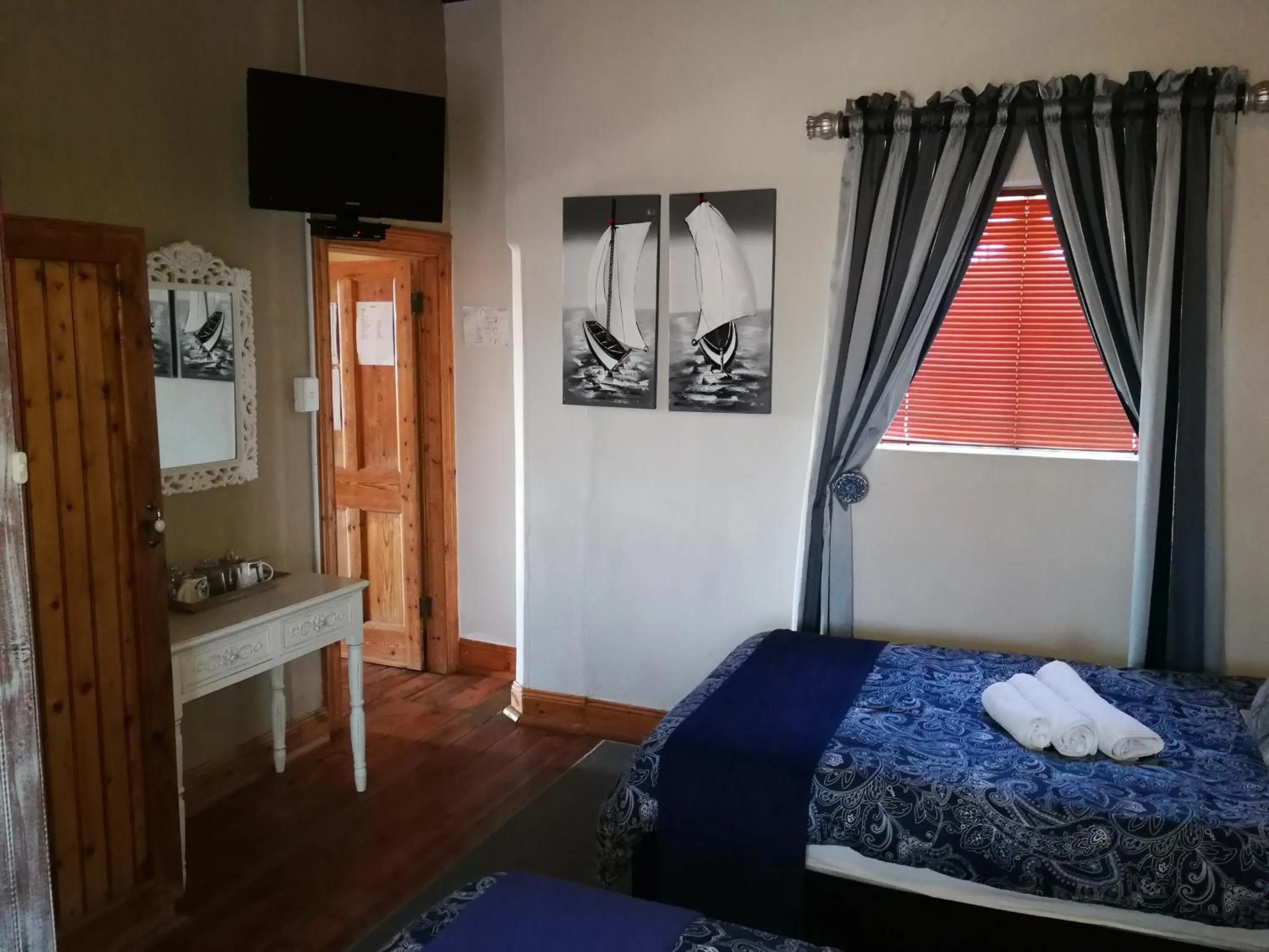 Bed in Bougain Villa Guesthouse