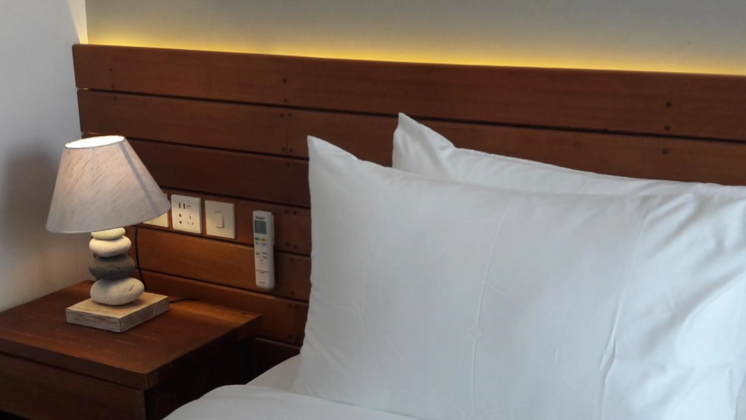 Decorative detail, Bed in Mantra Gili