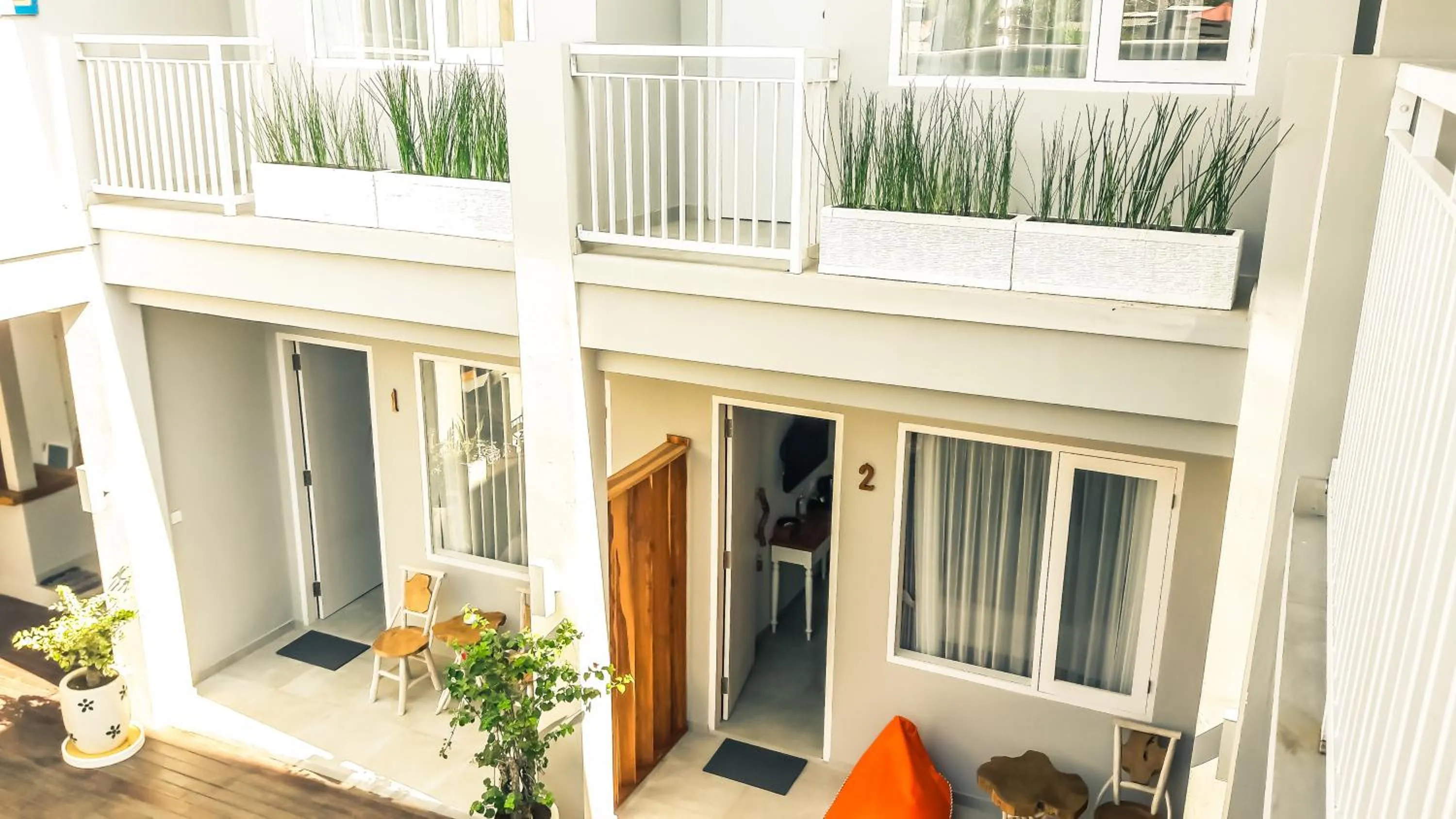 Patio in Mantra Gili