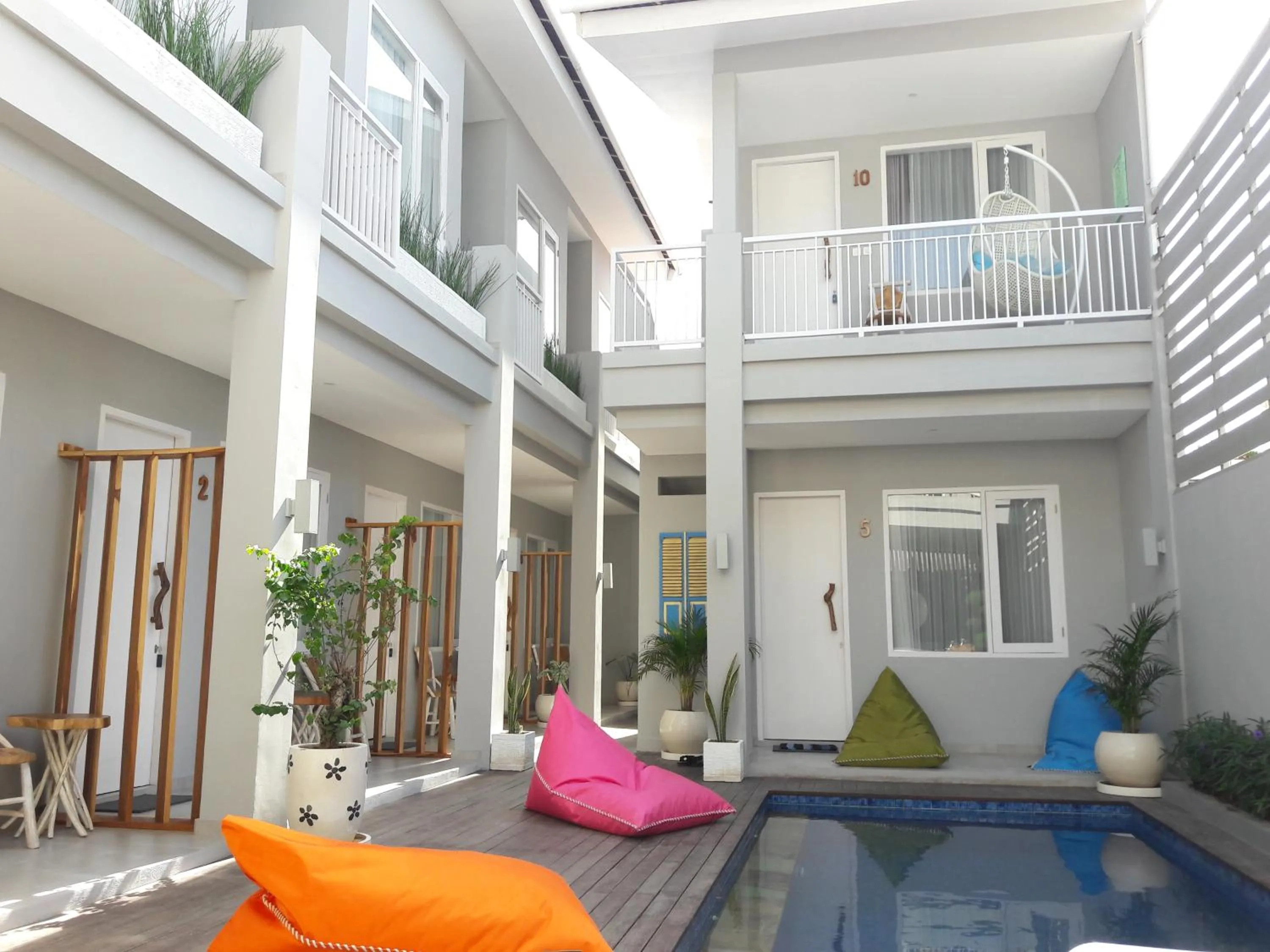 Patio in Mantra Gili