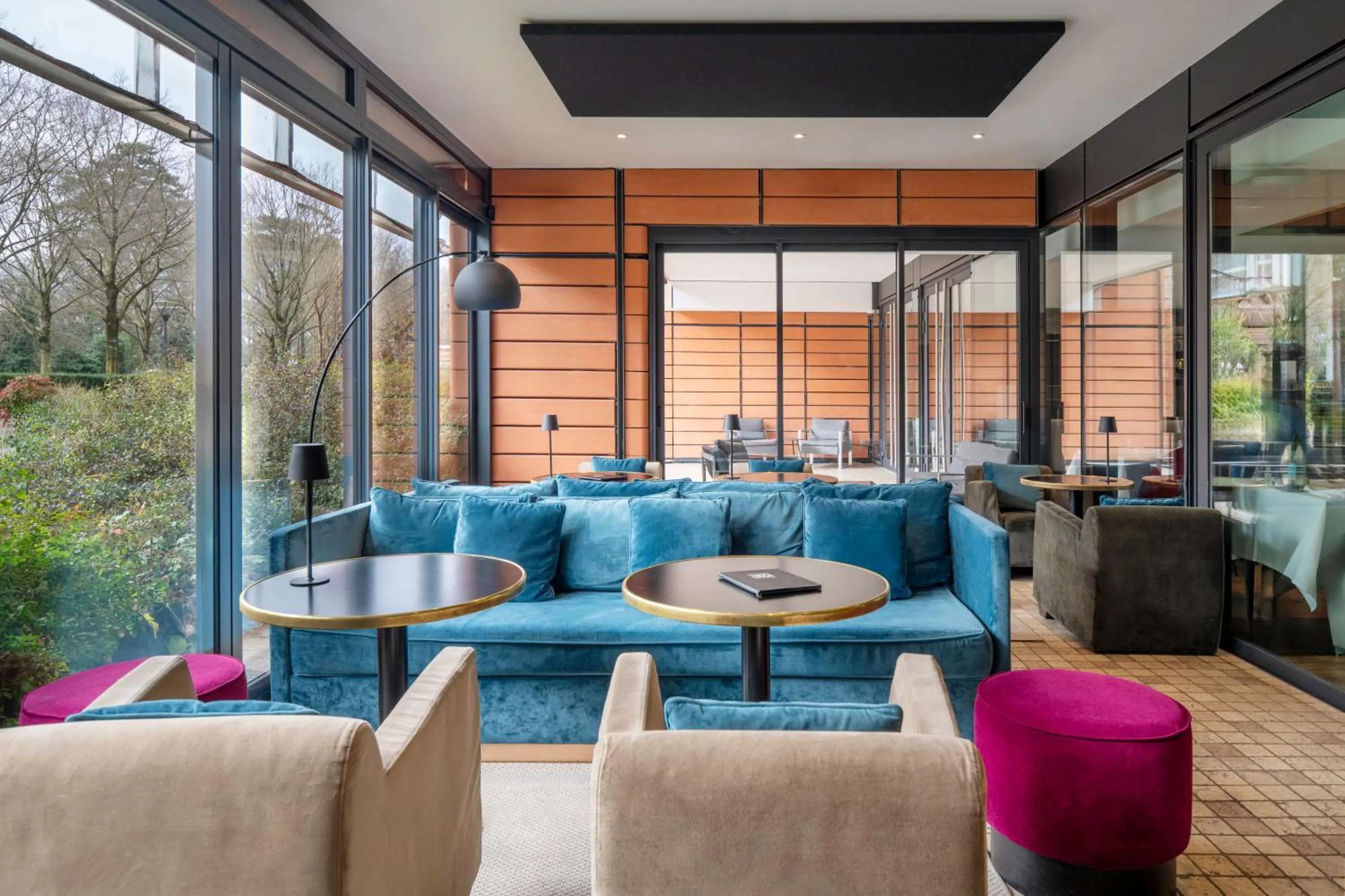 Restaurant/places to eat in Lyon Marriott Hotel Cité Internationale