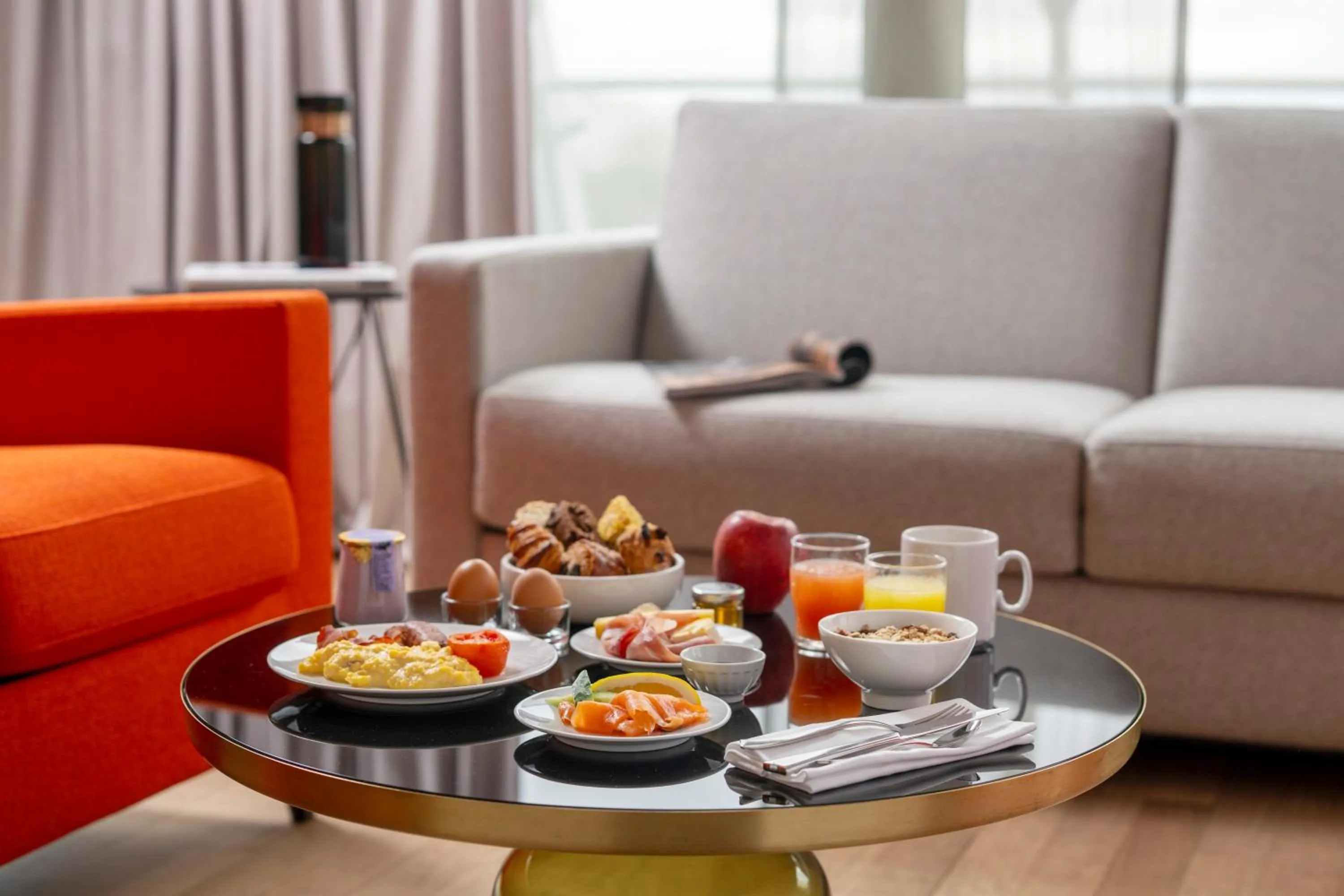 Breakfast in Lyon Marriott Hotel Cité Internationale