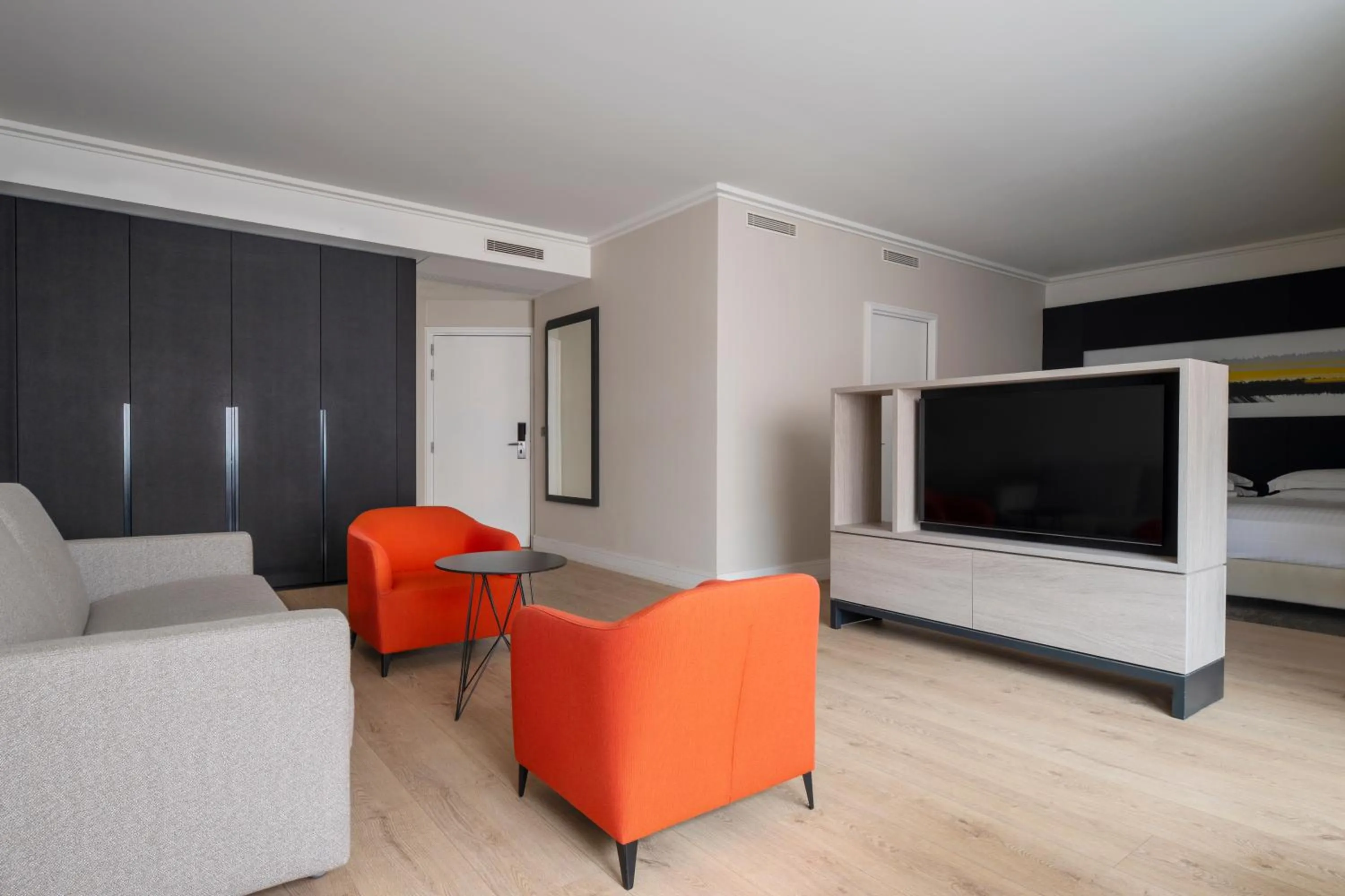 Living room in Lyon Marriott Hotel Cité Internationale