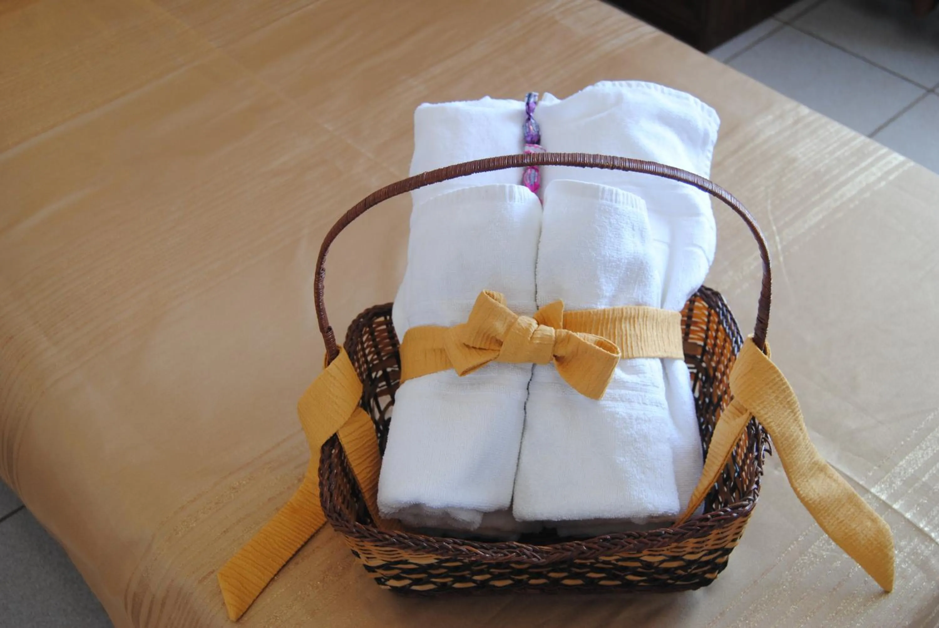 Decorative detail, Bed in Maria Rooms