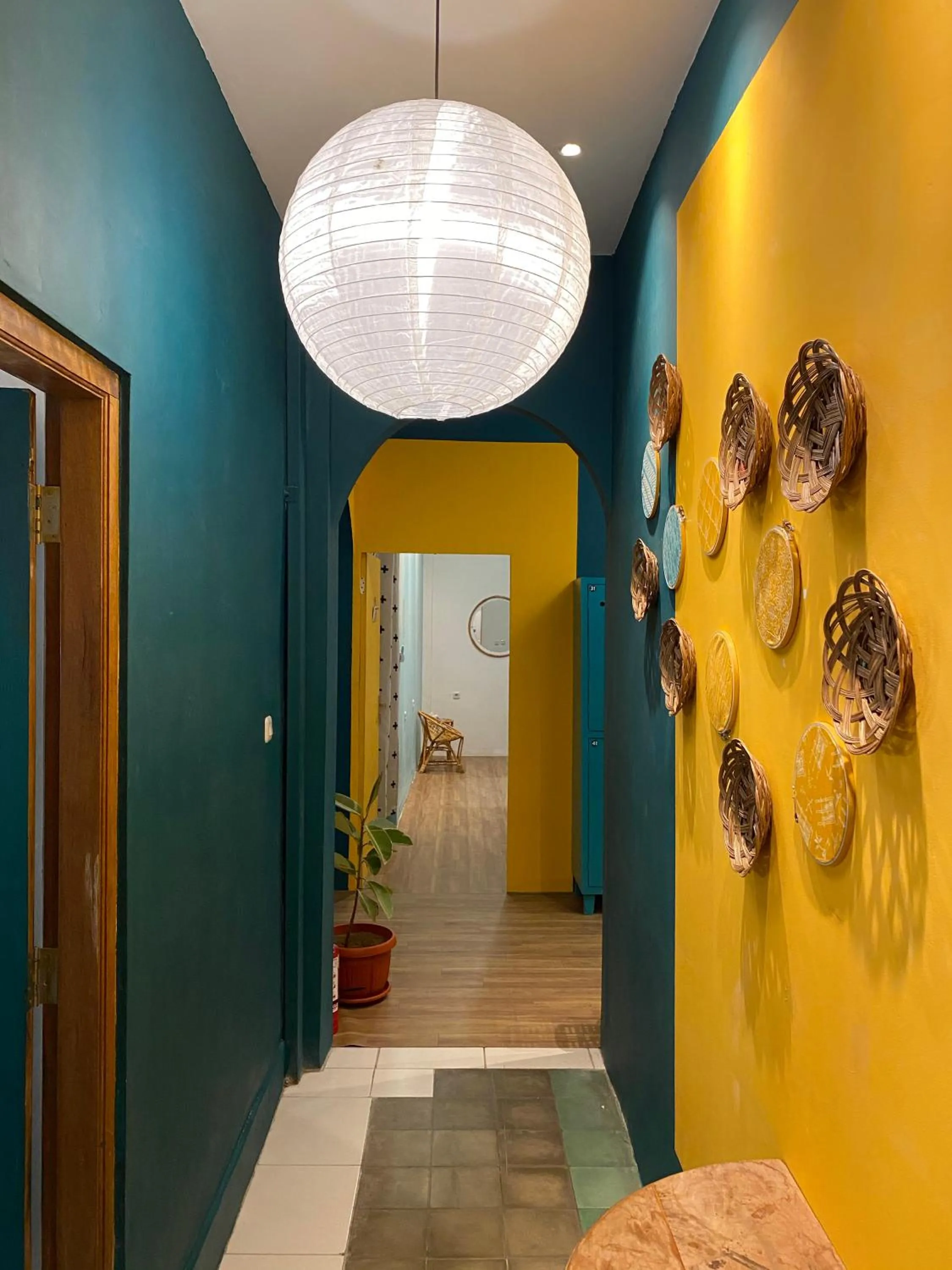 Lobby or reception in Wonderloft Hostel Jogja