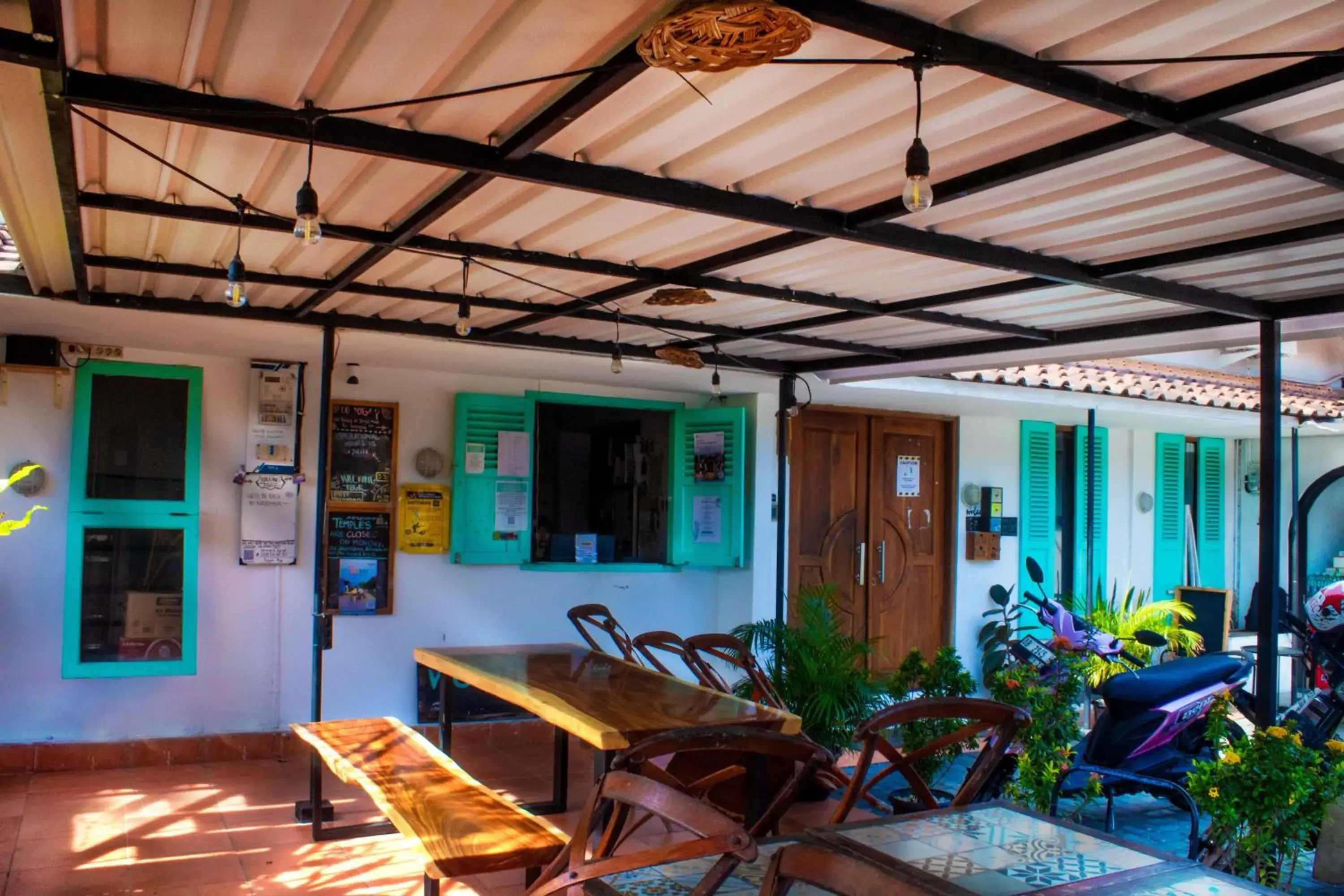 Property building in Wonderloft Hostel Jogja Property building in Wonderloft Hostel Jogja