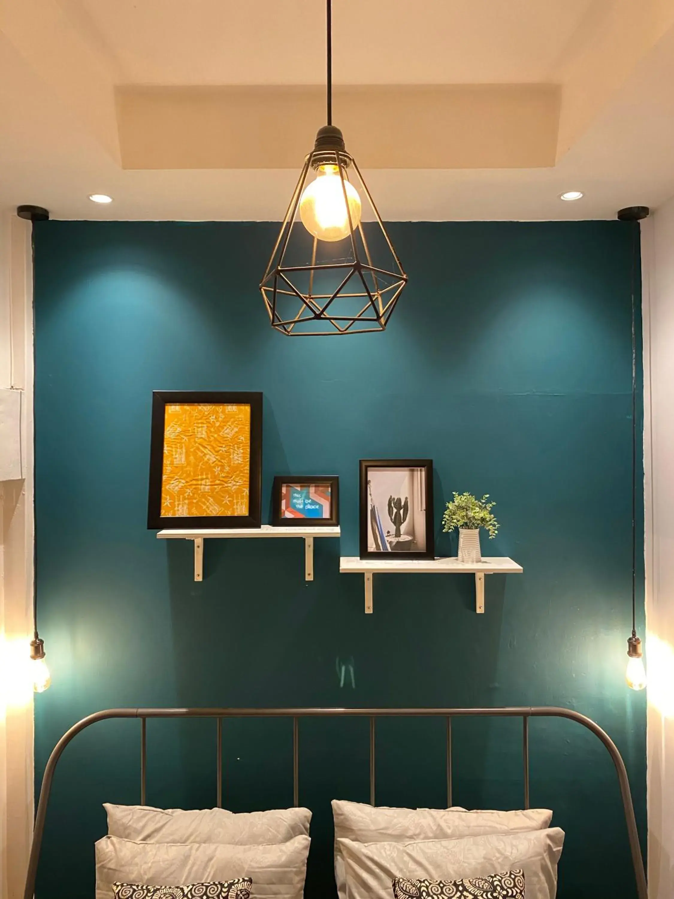 Decorative detail, Bed in Wonderloft Hostel Jogja Decorative detail, Bed in Wonderloft Hostel Jogja