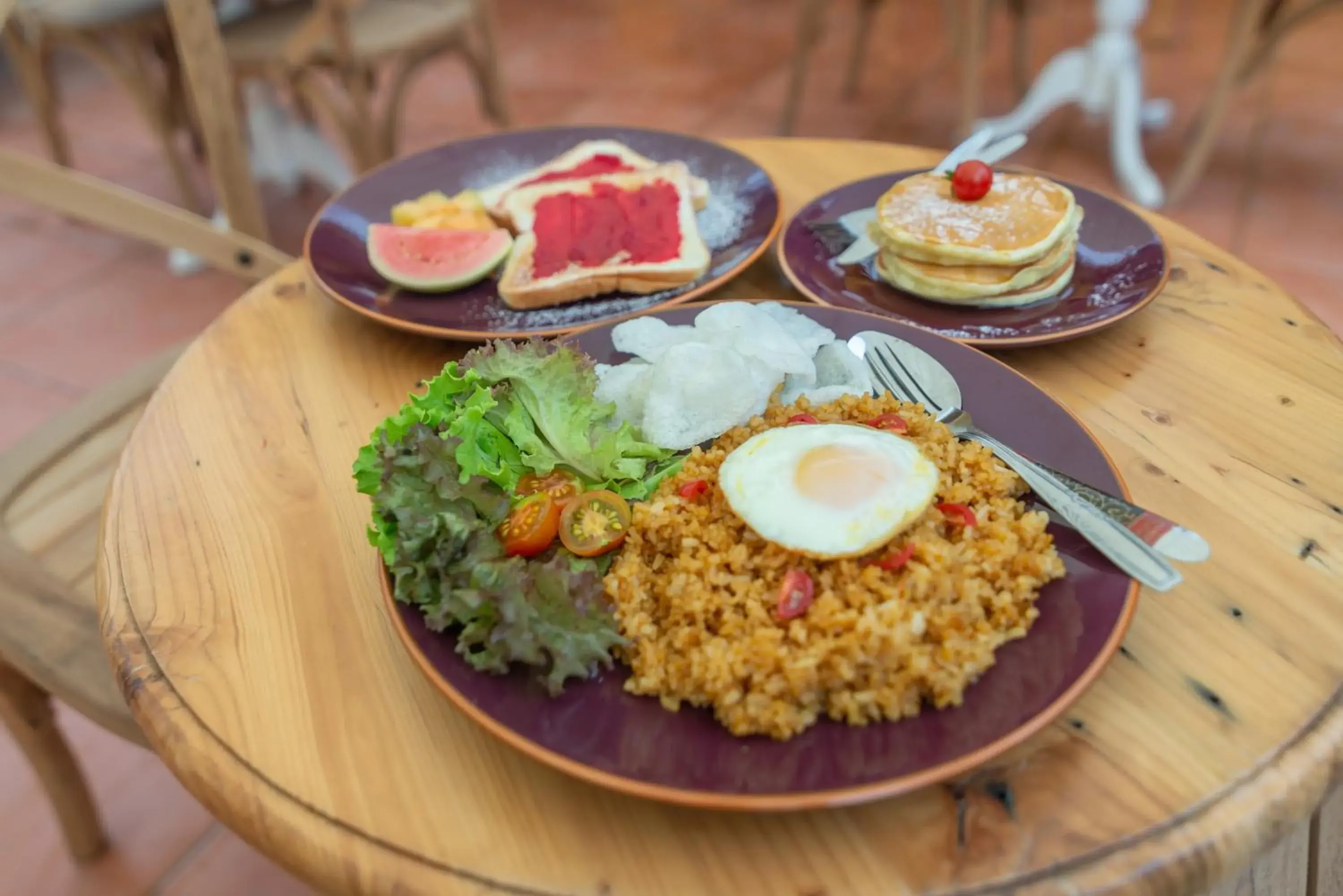 Food in Wonderloft Hostel Jogja Food in Wonderloft Hostel Jogja