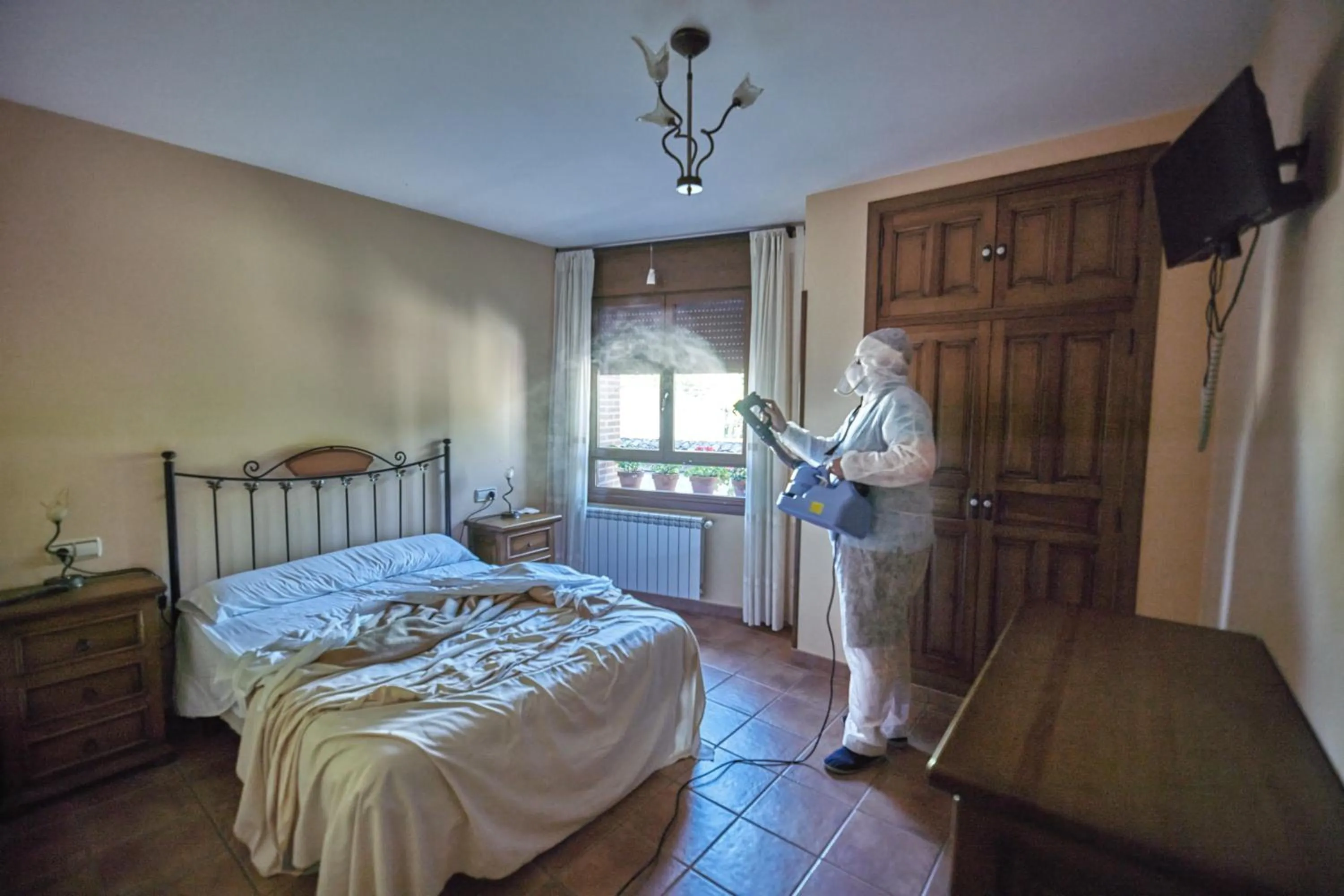 Decorative detail, Bed in Tirontillana