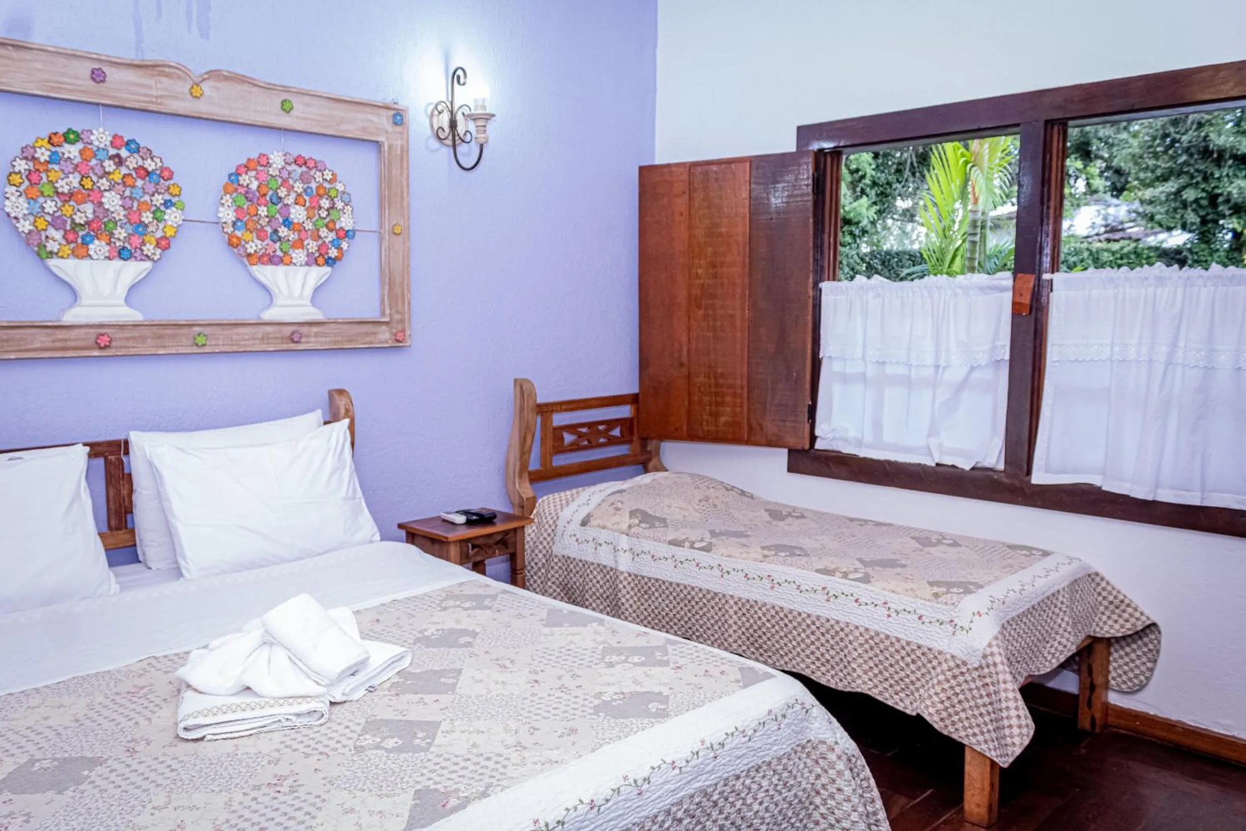 Bed in Casa de Violeta Pousada