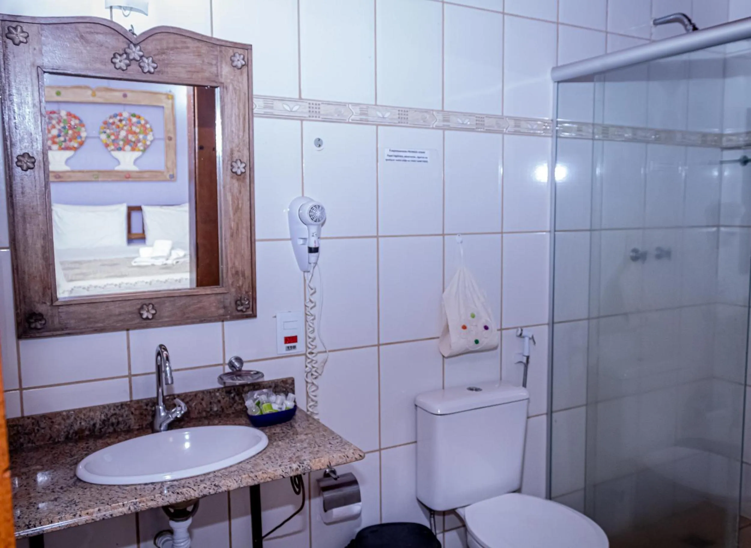 Shower in Casa de Violeta Pousada