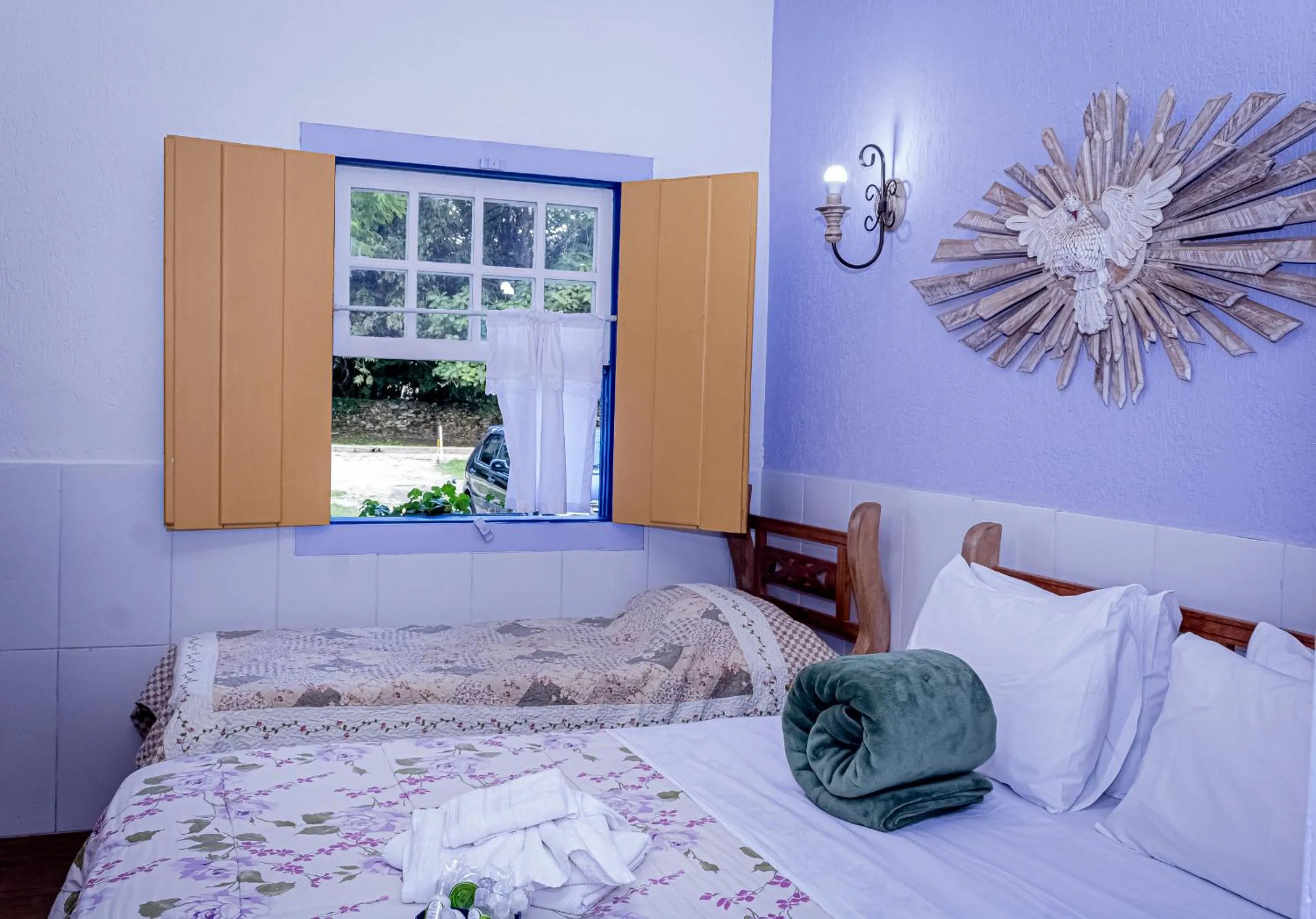 Bed in Casa de Violeta Pousada