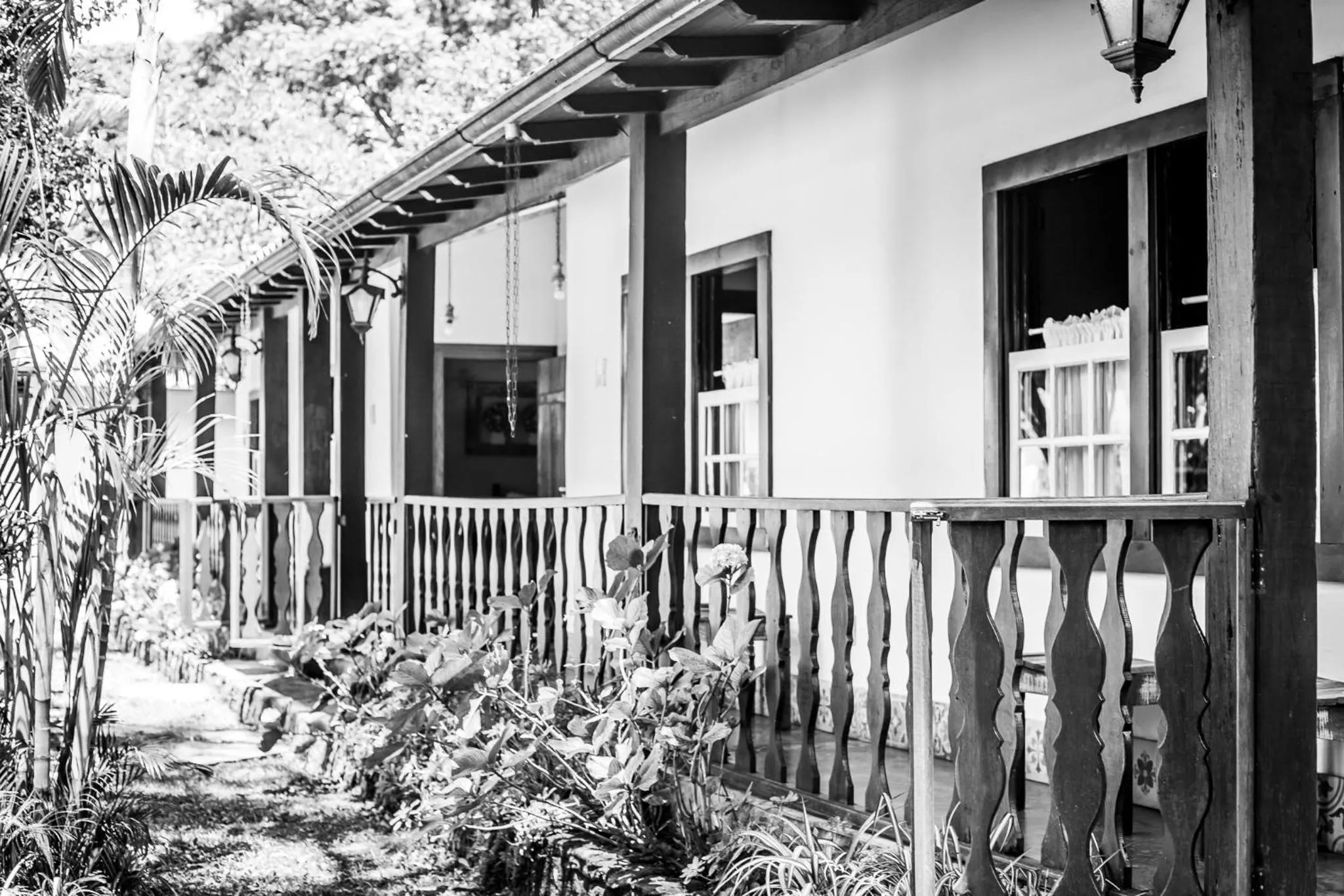 Property building in Casa de Violeta Pousada