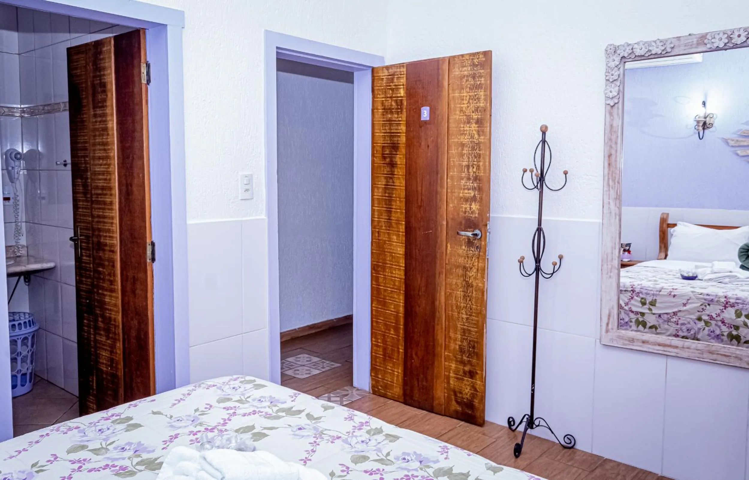 Bed in Casa de Violeta Pousada