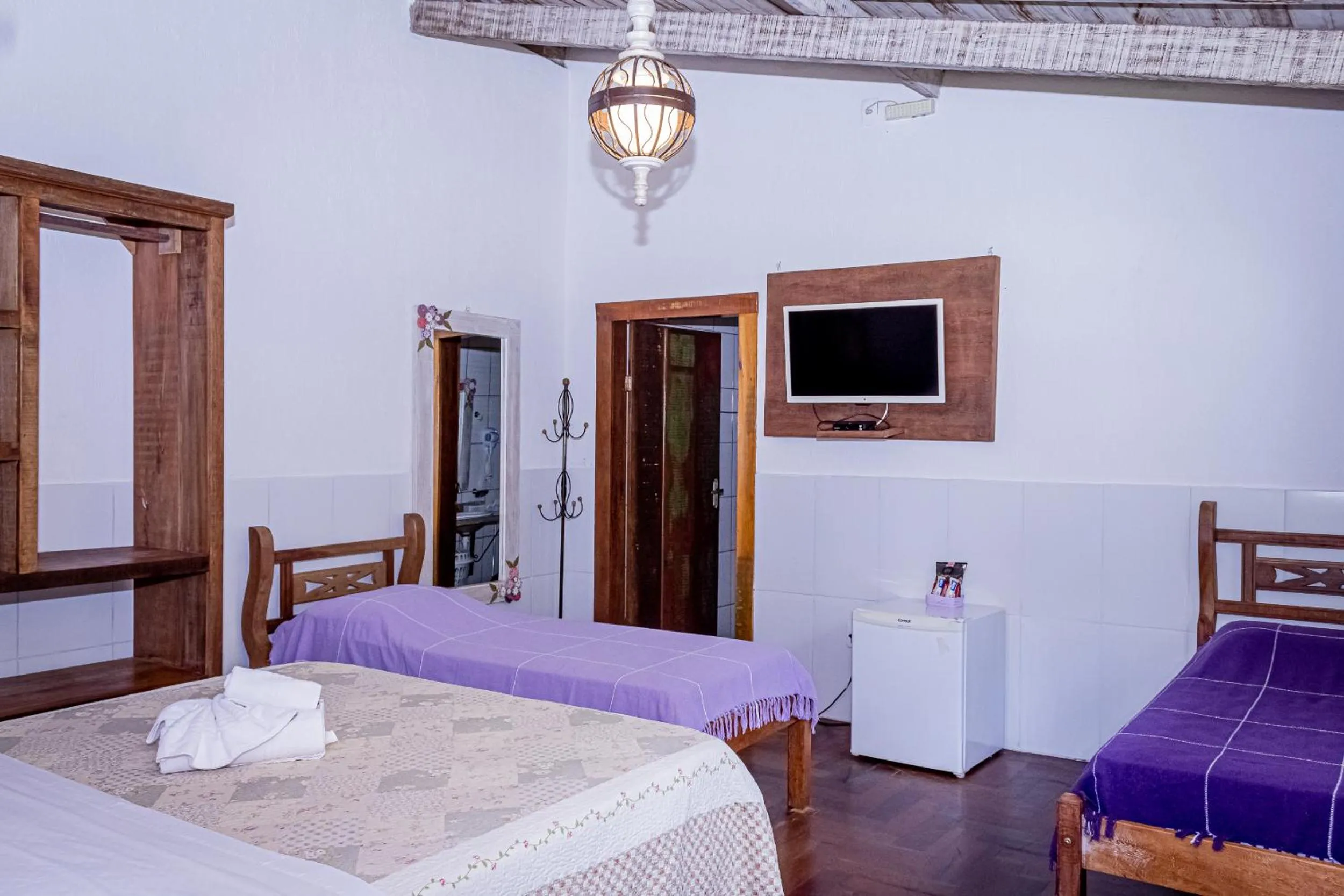 Bed in Casa de Violeta Pousada