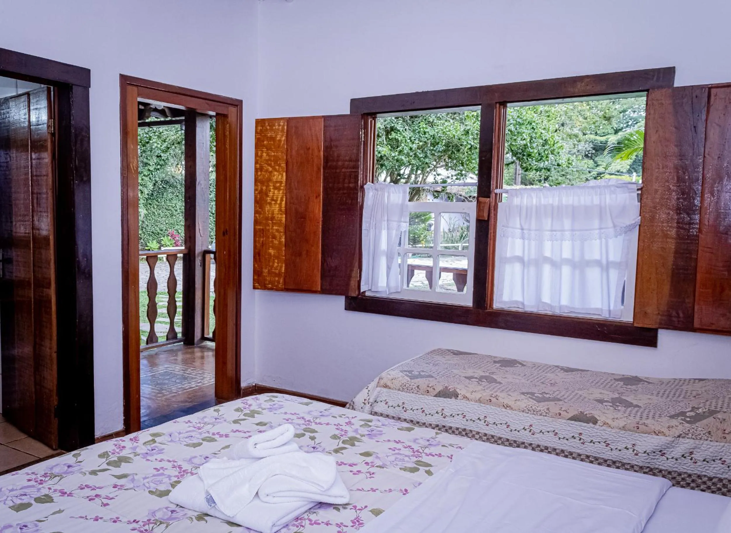 Bed in Casa de Violeta Pousada