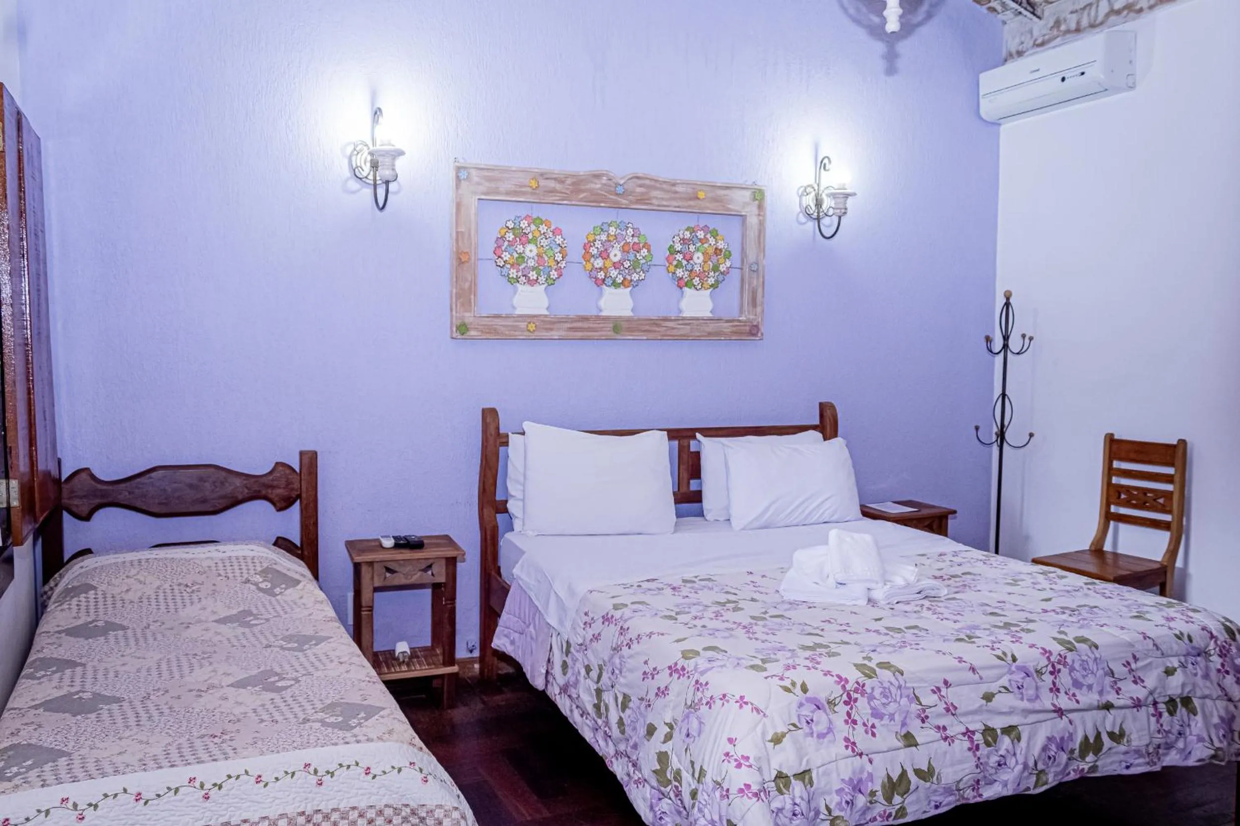 Bed in Casa de Violeta Pousada