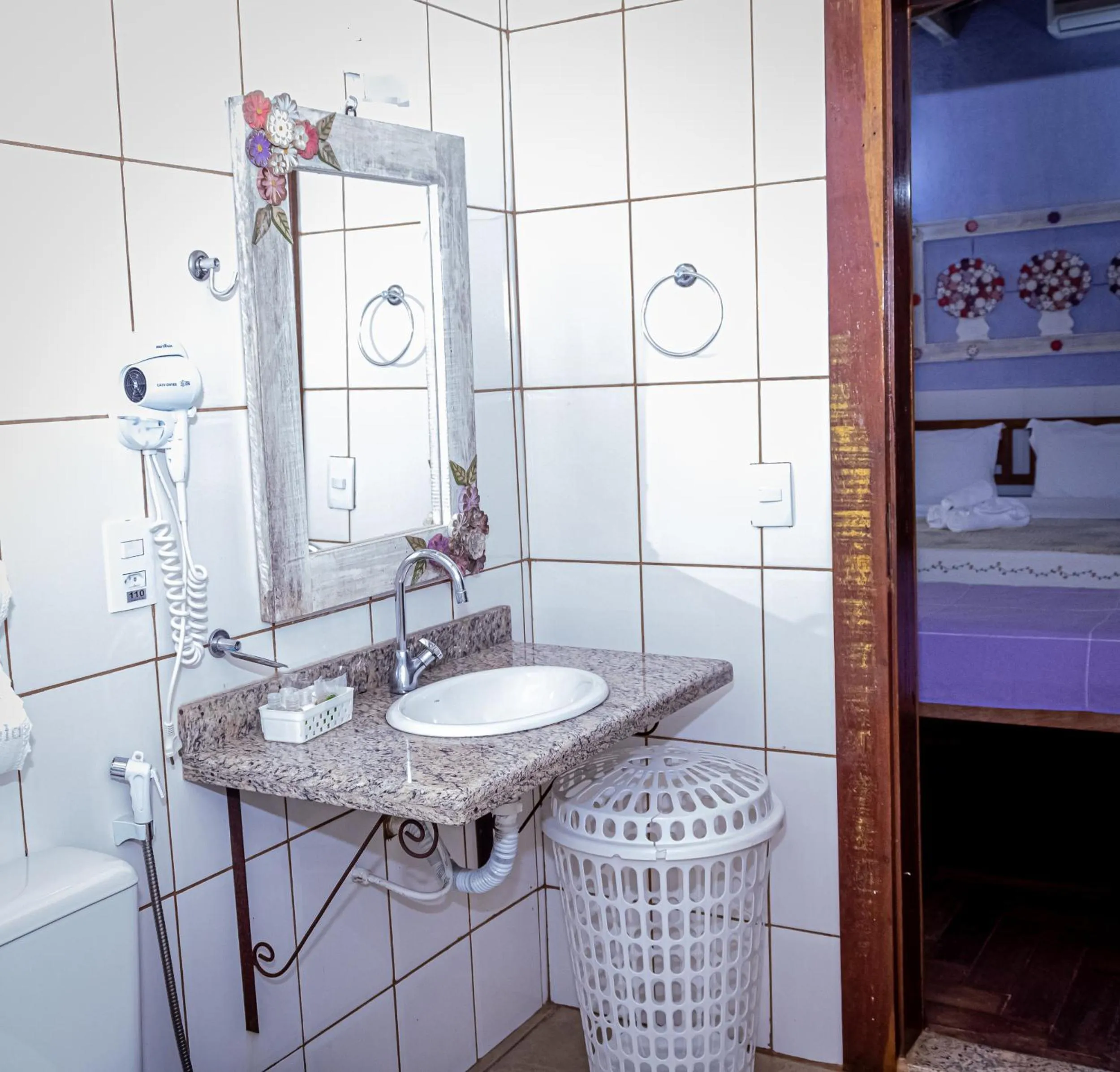 Bathroom in Casa de Violeta Pousada