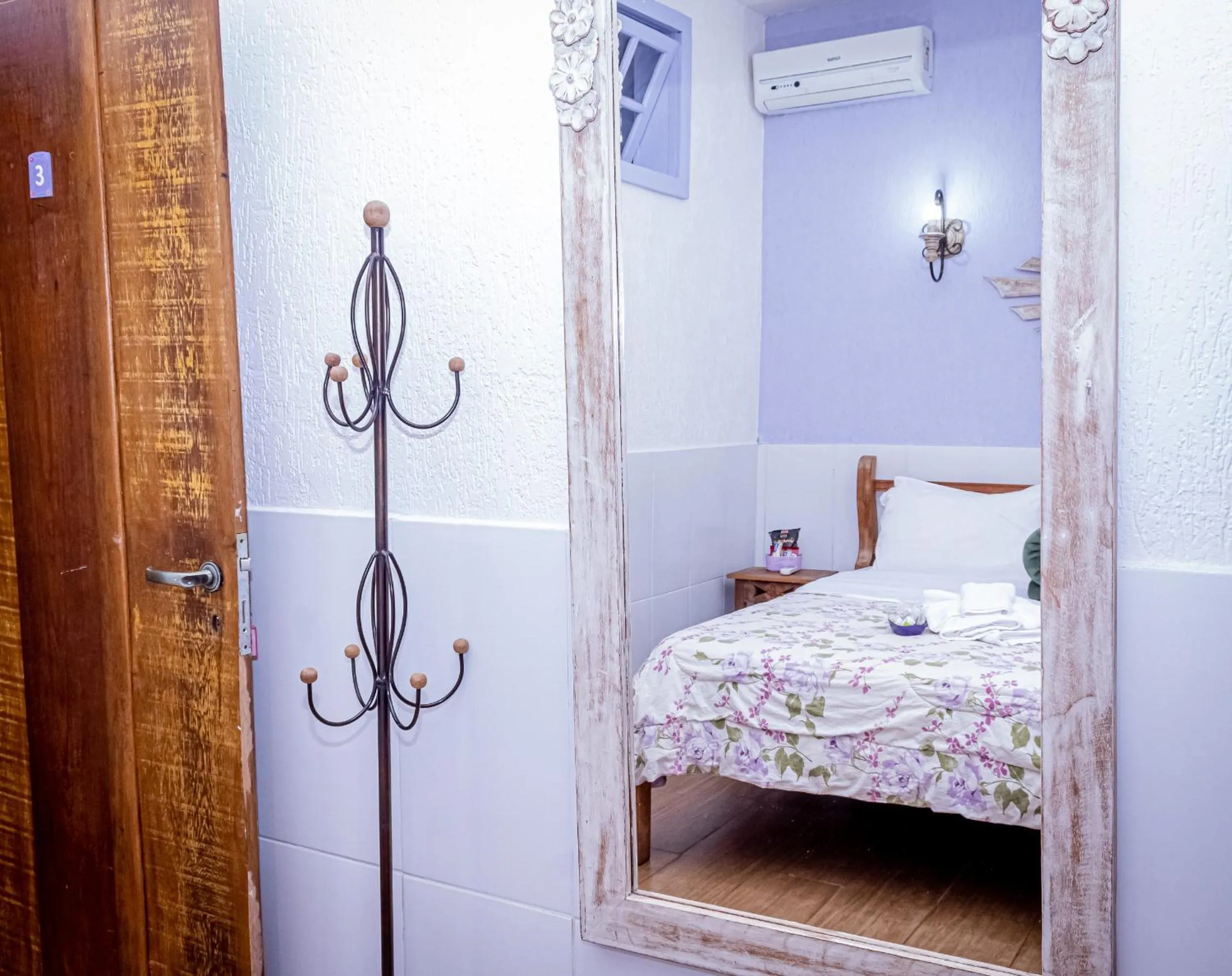 Bed in Casa de Violeta Pousada