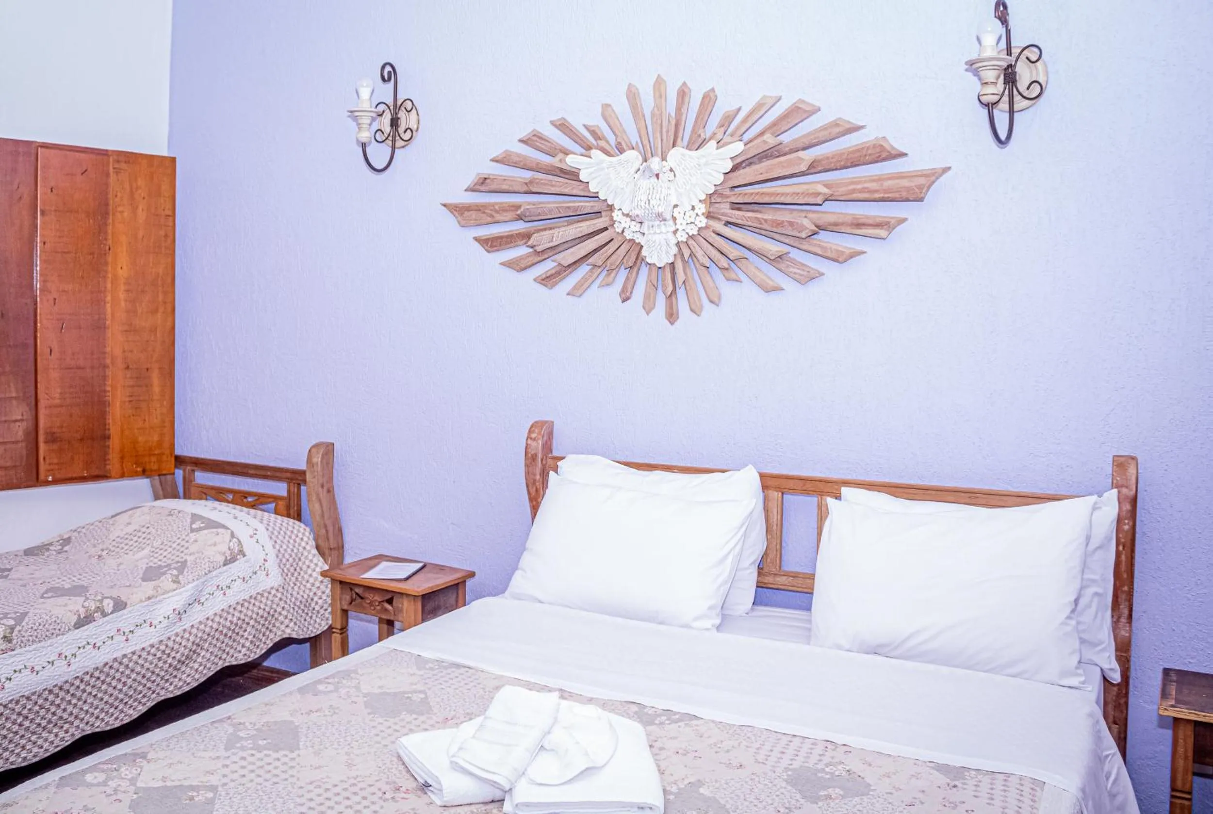 Bed in Casa de Violeta Pousada