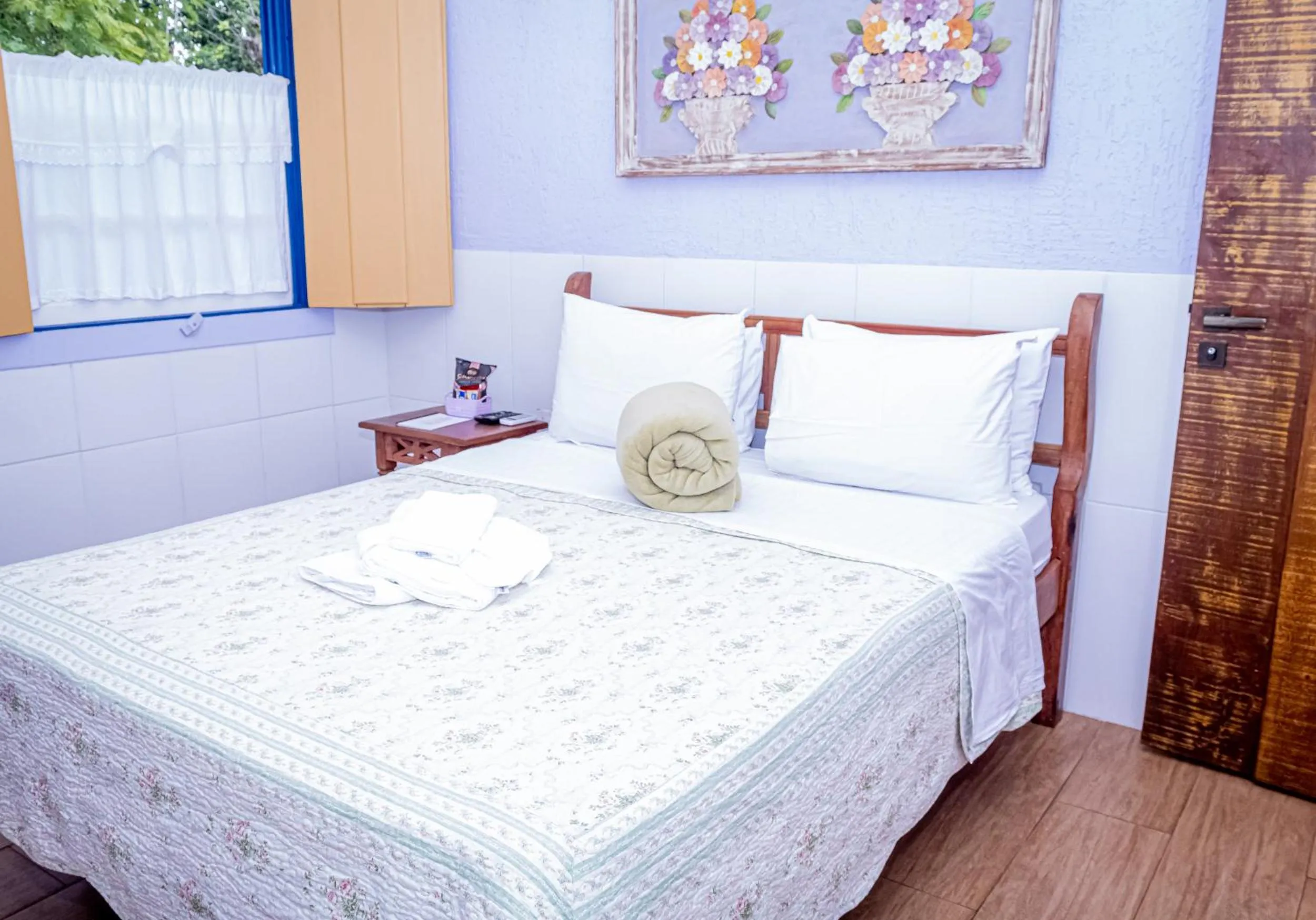 Bed in Casa de Violeta Pousada