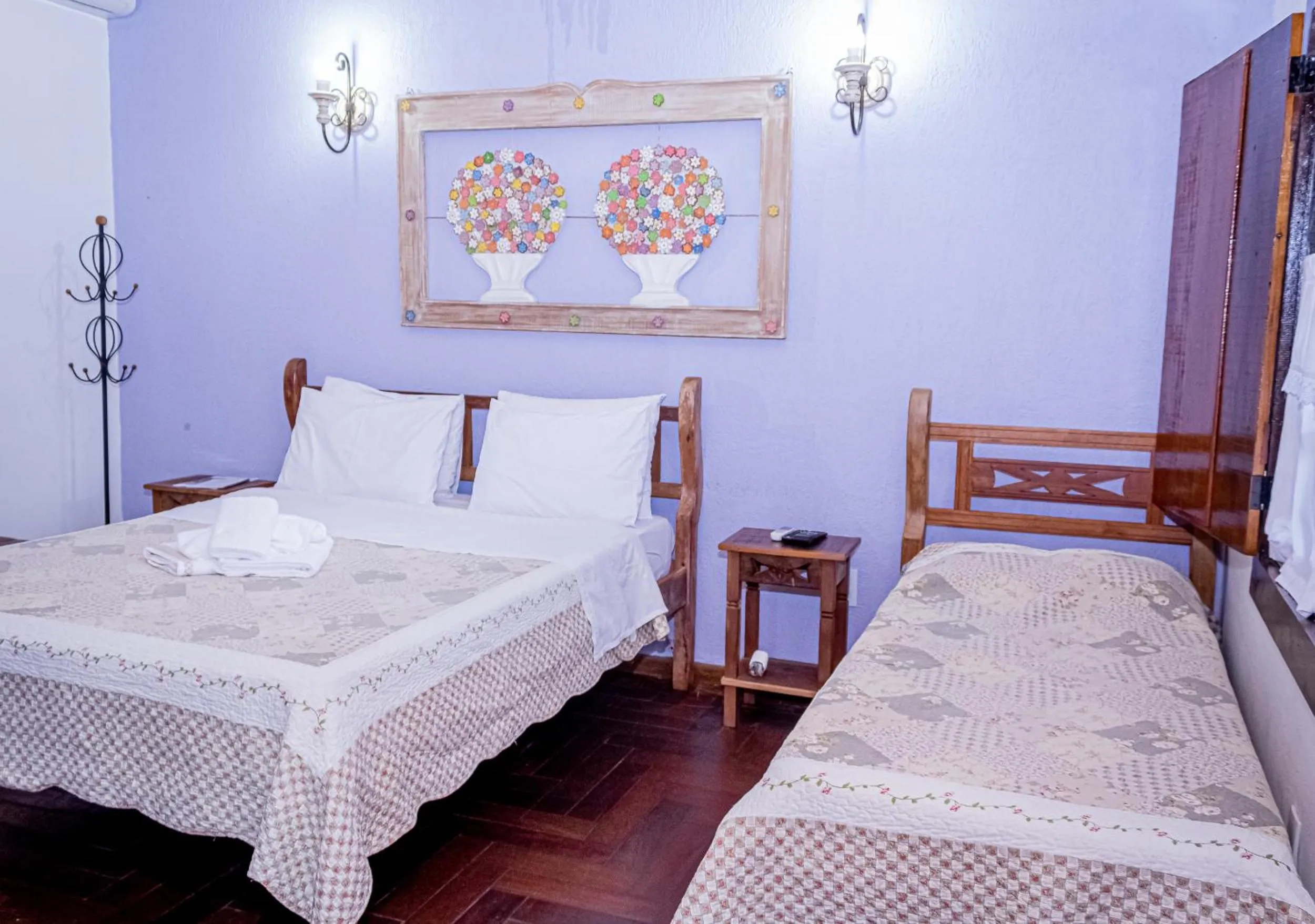 Bed in Casa de Violeta Pousada