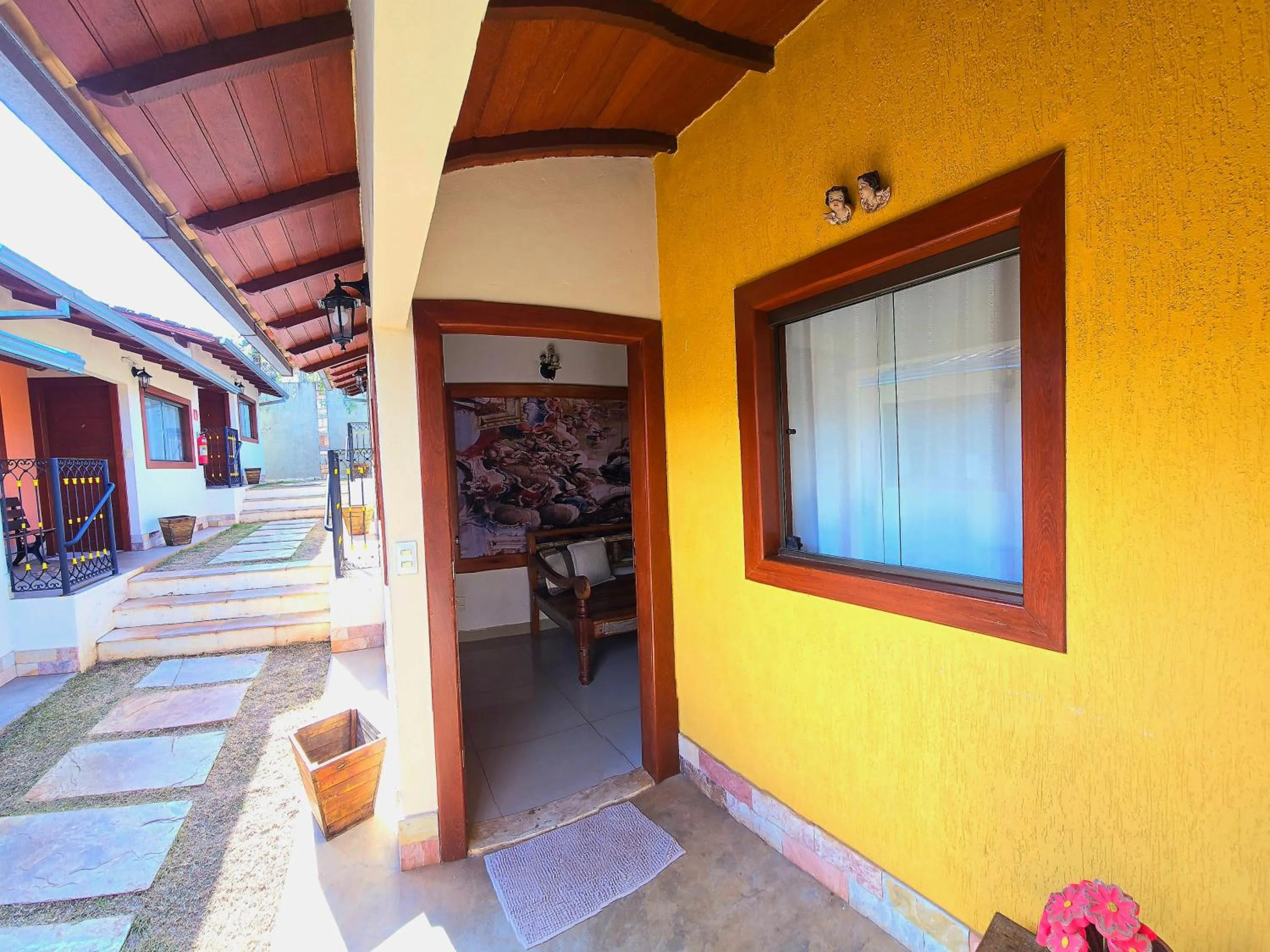 Patio in Pousada Boutique Chico Anjo
