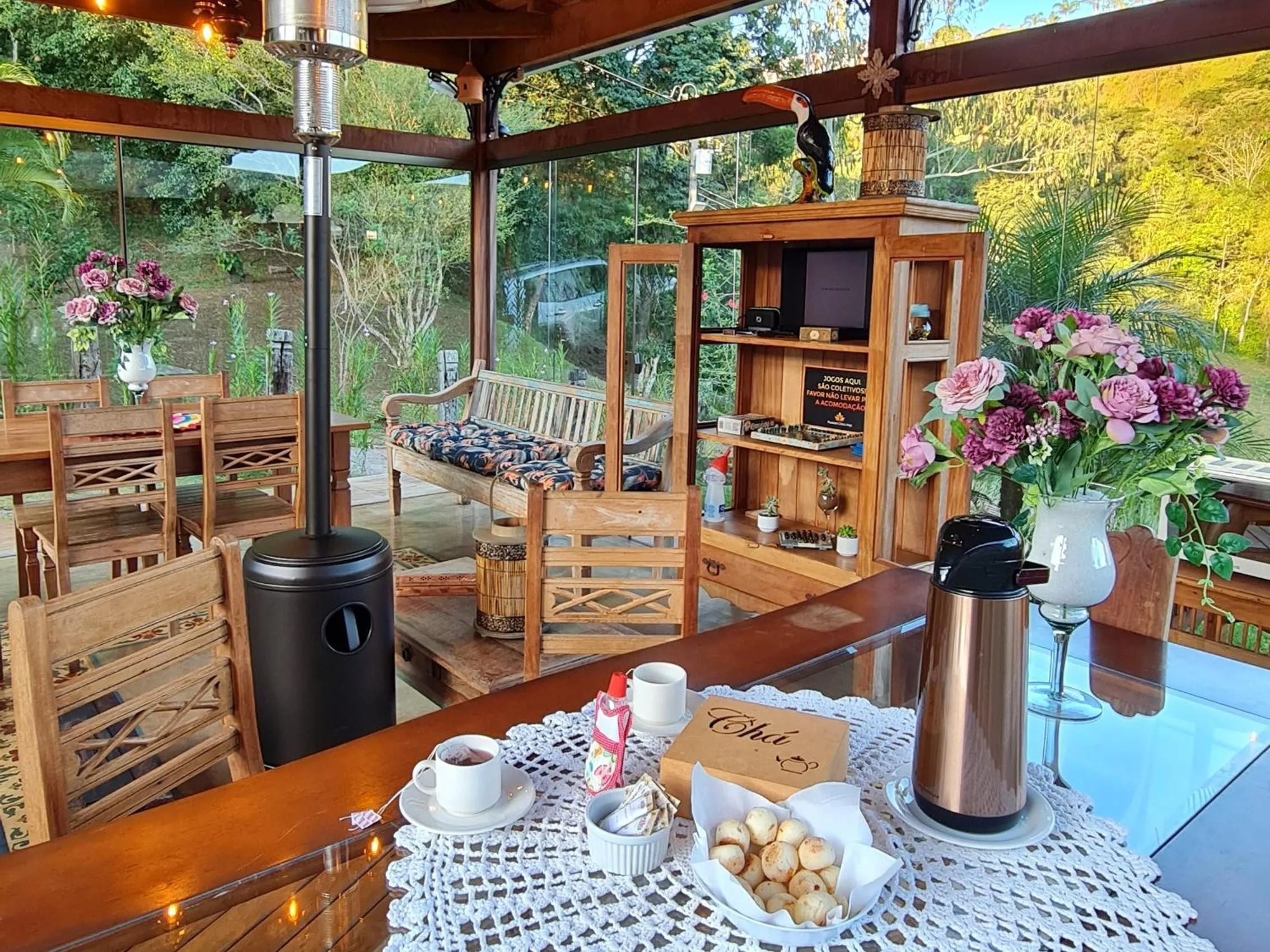 Coffee/tea facilities in Pousada Boutique Chico Anjo